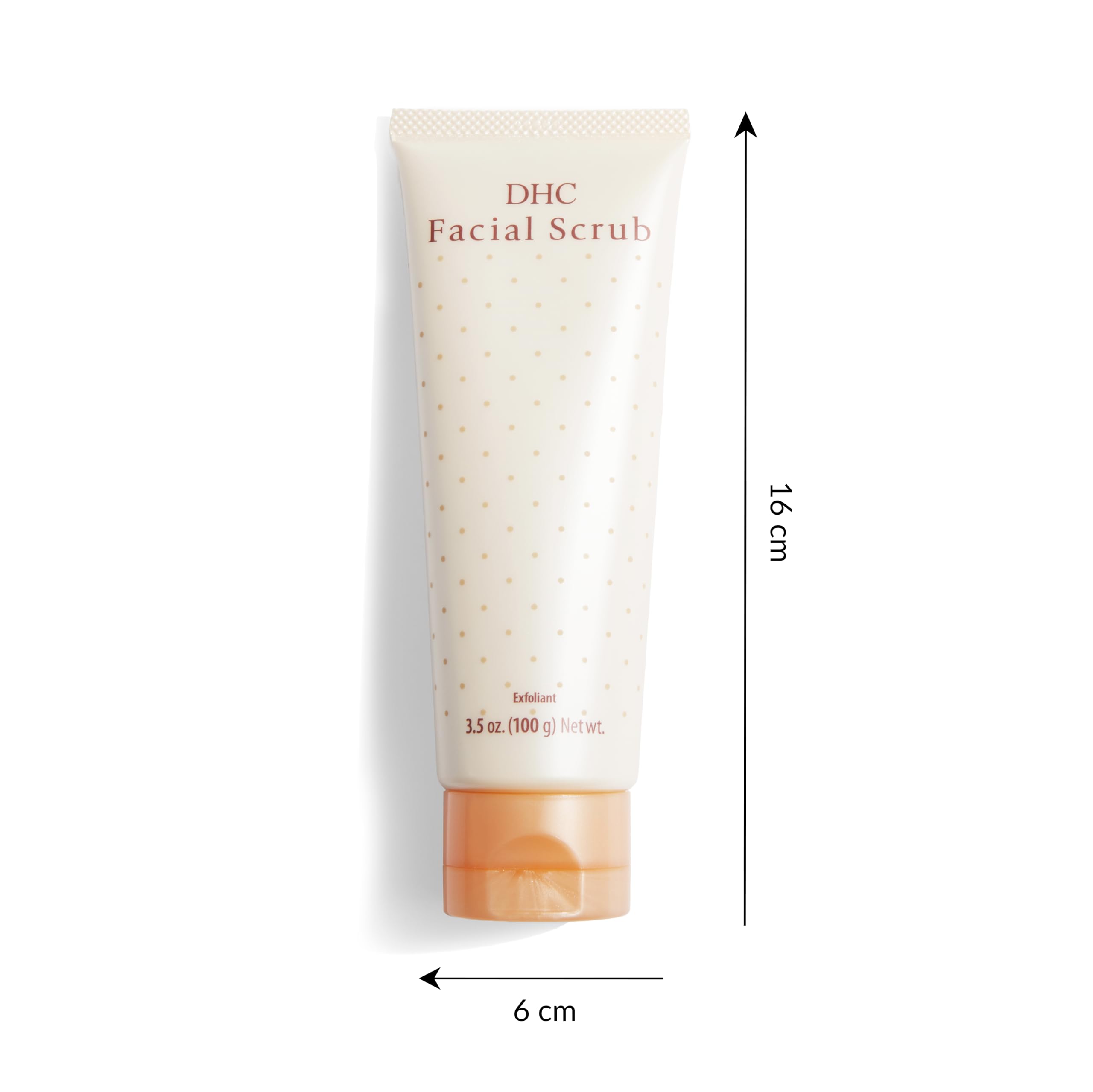 DHC Facial Scrub, Gentle Exfoliating Scrub, Creamy Microbead-Free Cleanser, Smooth, Hydrating, Clearer-Looking Complexion, Ideal