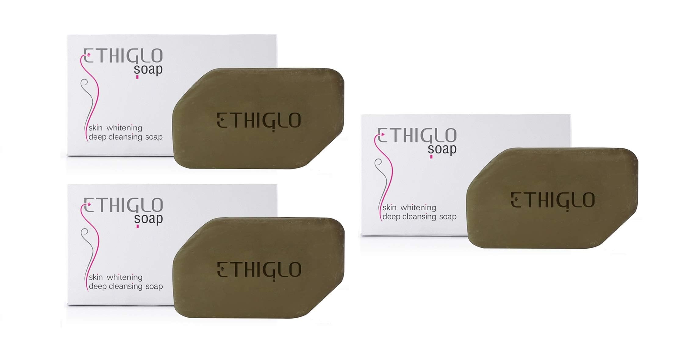 Ethiglo Deep Cleansing Soap For All Skin Types | Helps Reduce Acne Scars, Dullness, Tanning & Pigmentation | Leaves Skin Soft & 