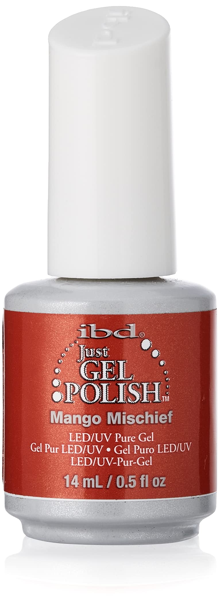 IBD Just Gel Nail Polish, Mango Mischief, 0.5 Fluid Ounce