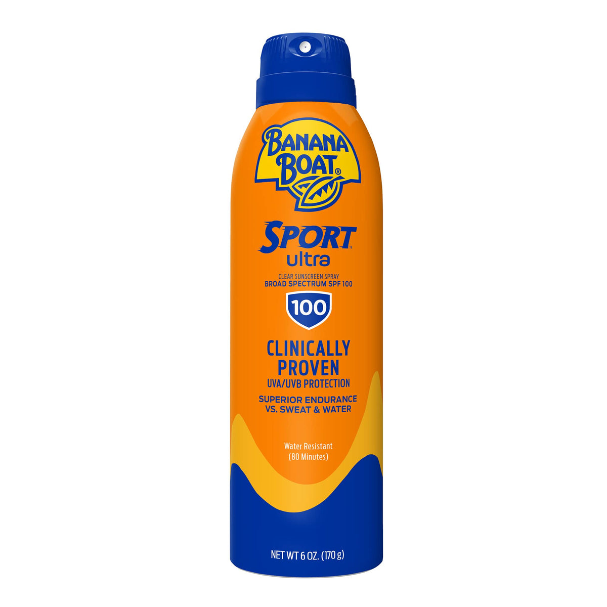 Banana Boat Sport Ultra Spf 100 Sunscreen Spray, 6Oz | Sport Sunscreen Spray Spf 100, Banana Boat Sunscreen Spf 100 Spray, High