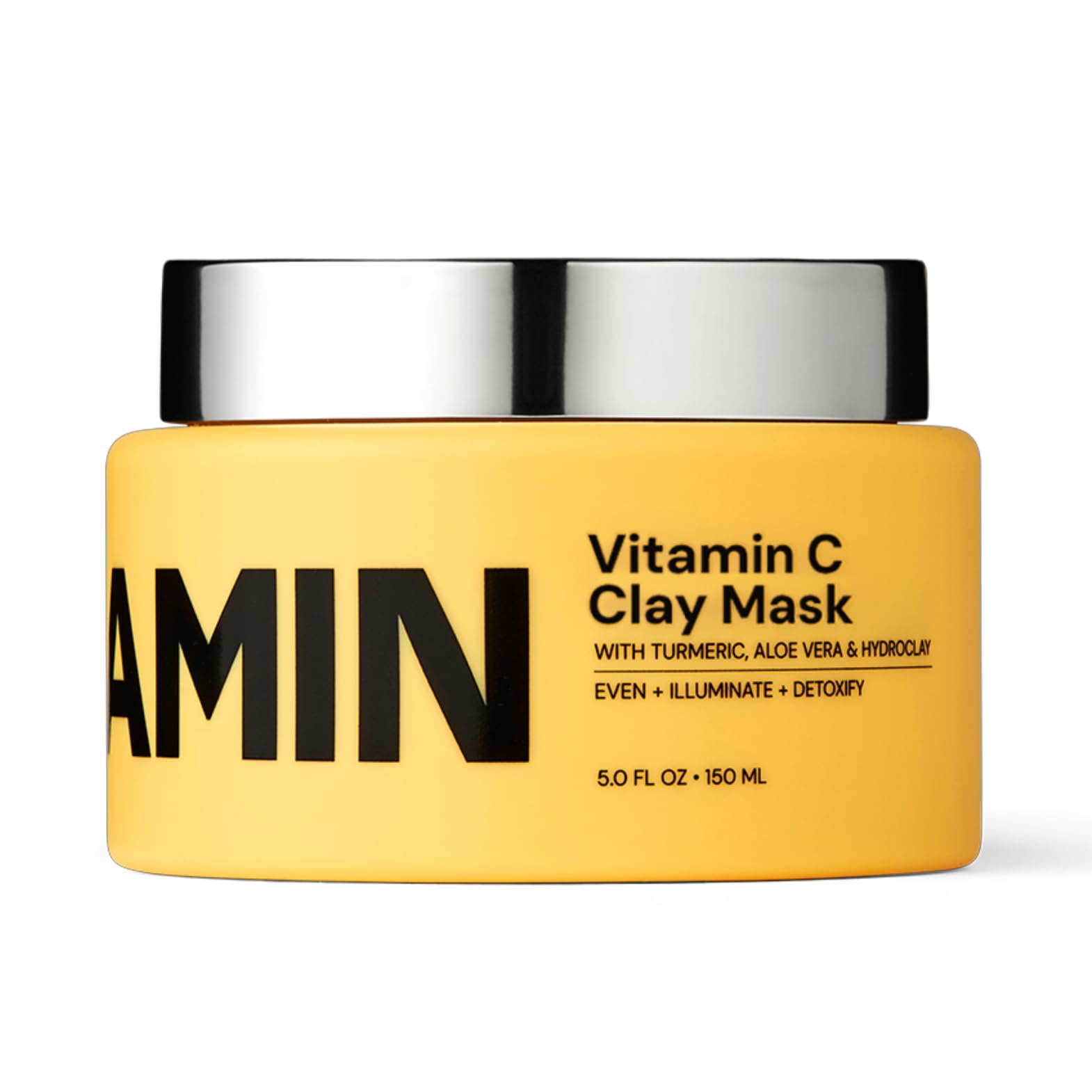 Gleamin Vitamin C Clay Mask for Dark Spots 5 oz Brightening Clay Face Mask