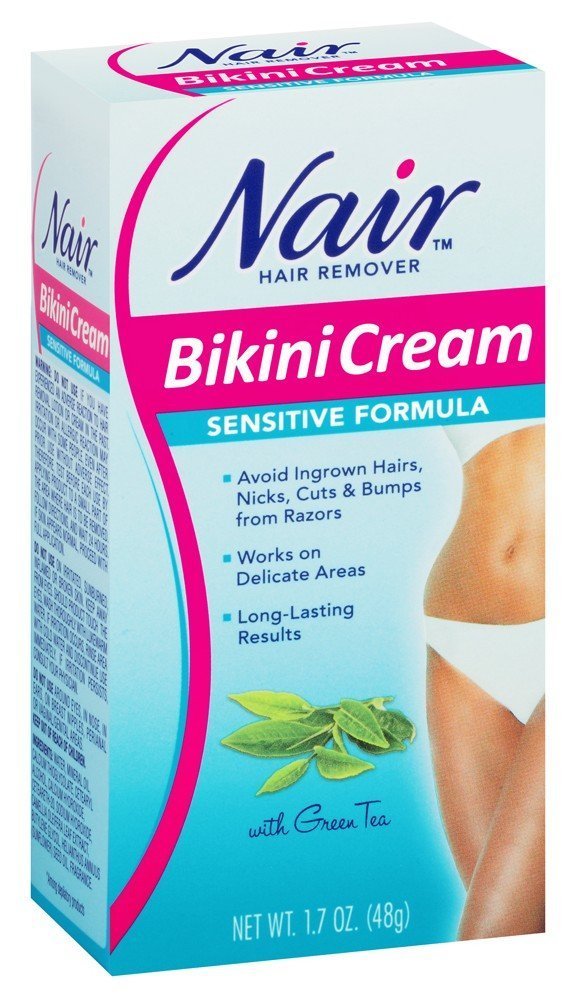 Nair Hair Remover Bikini Cream Sensitive 1.7oz (6 Pack)