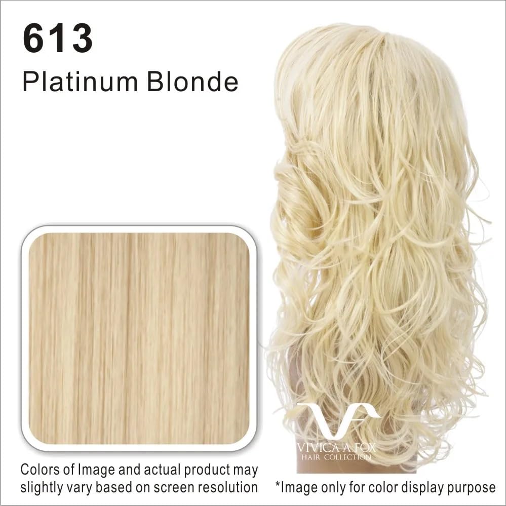 Orlando-V Wig Color 613 - Vivica Fox Wigs 19'' Hand Stitched Twice-Deep Lace Front Heat Friendly Loose Water Wave African Americ