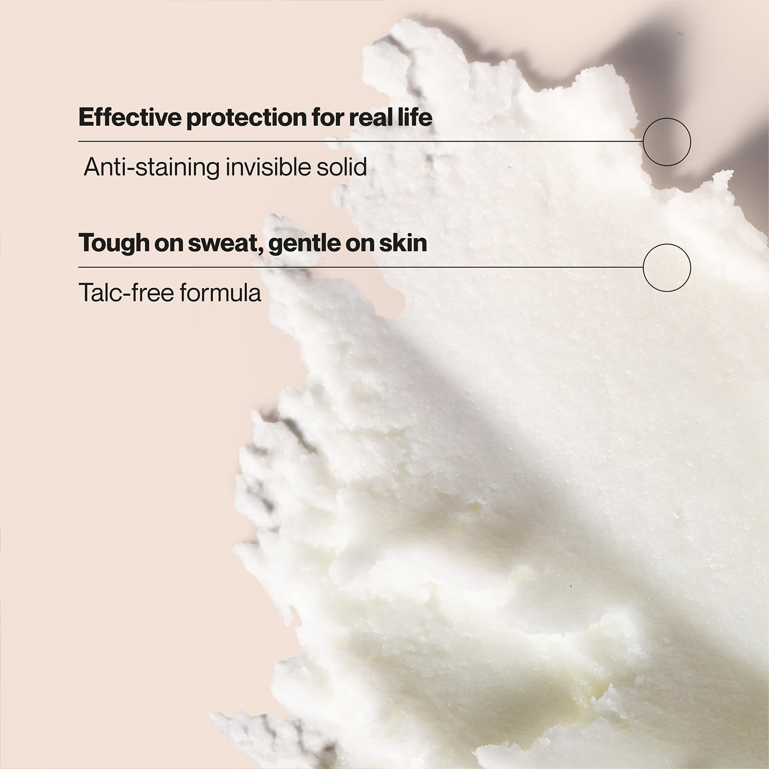 Suave Deodorant For Women, Aloe & Rose Water - Invisible Solid Antiperspirant Deodorant Stick, 48H Protection, Anti-Staining, Cr