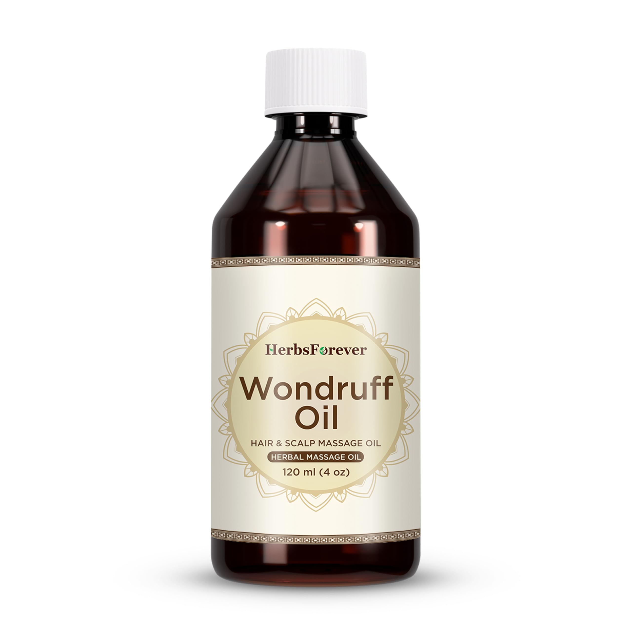 Herbsforever Wondruff Hair Oil Anti Dandraf, Flake Dry Scalp,Itch,White Skin Shedding| Bacopa, Eclipta alba, Triphala & Potent 