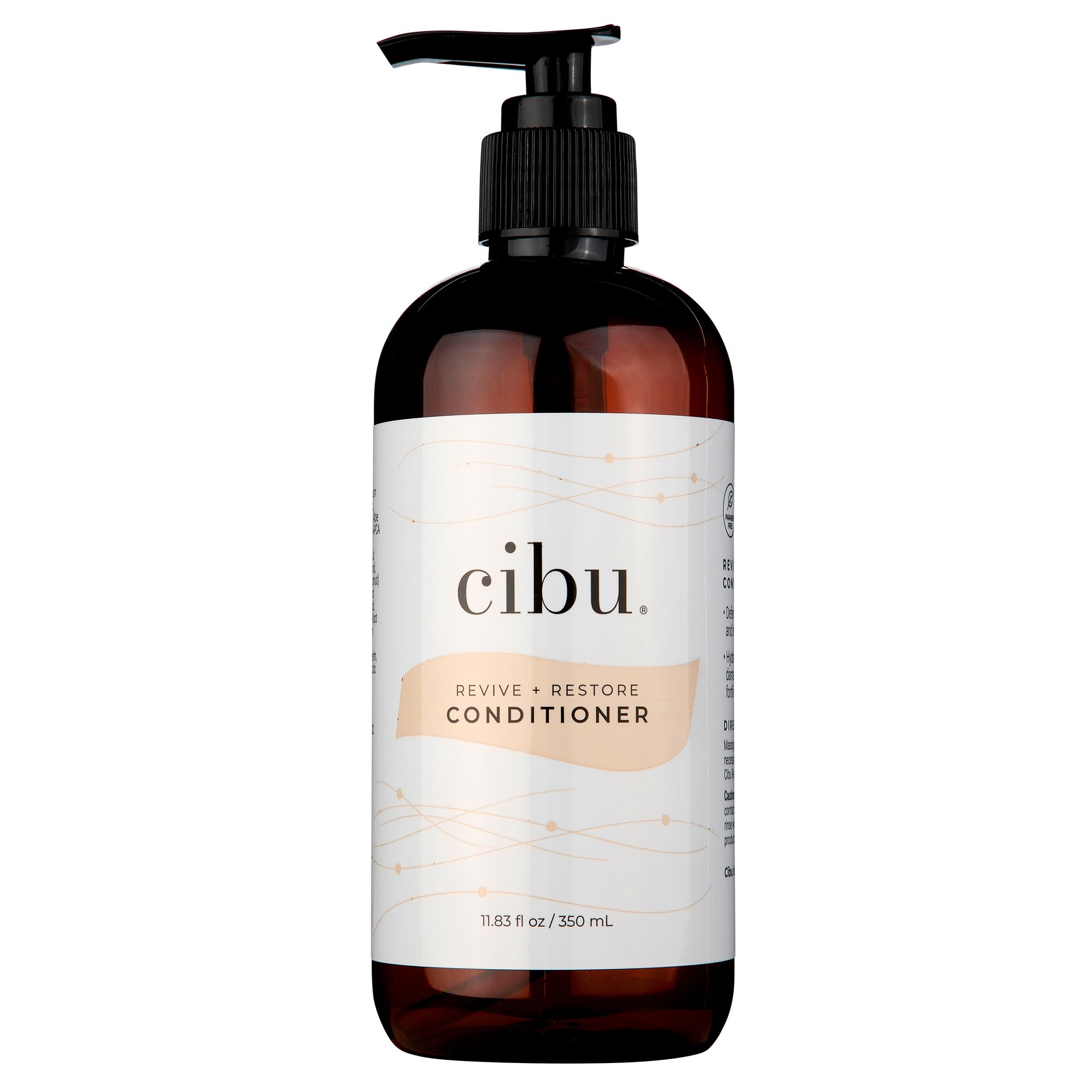 Cibu Revive and Restore Conditioner | Repair Conditioner with Oleic Acid, Linoleic Acid, Vitamin E & K | Eliminates Frizz, Seals