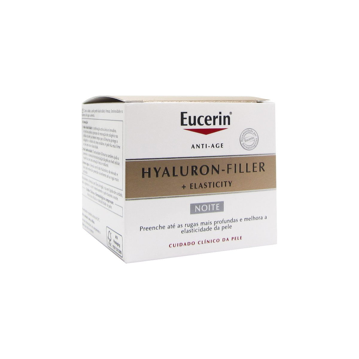 Eucerin Hyaluronic Acid Night Cream 50Ml - Anti-Aging Moisturizer For Mature Skin