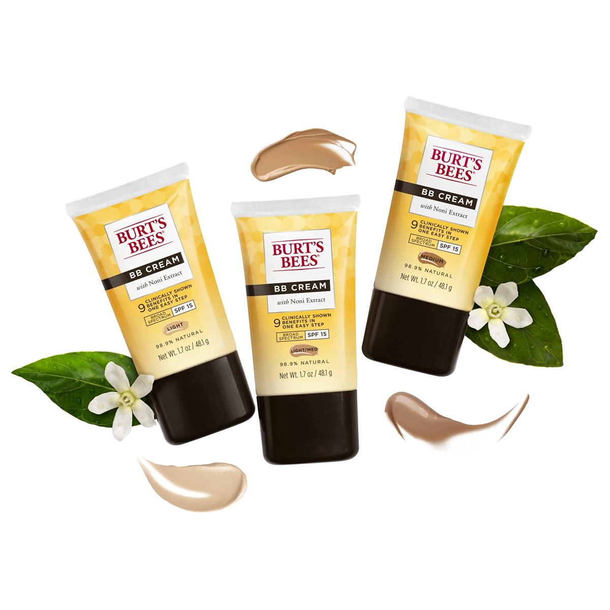 Burt'S Bees Bb Cream With Spf 15, Medium, 1.7 Oz (Package May Vary)