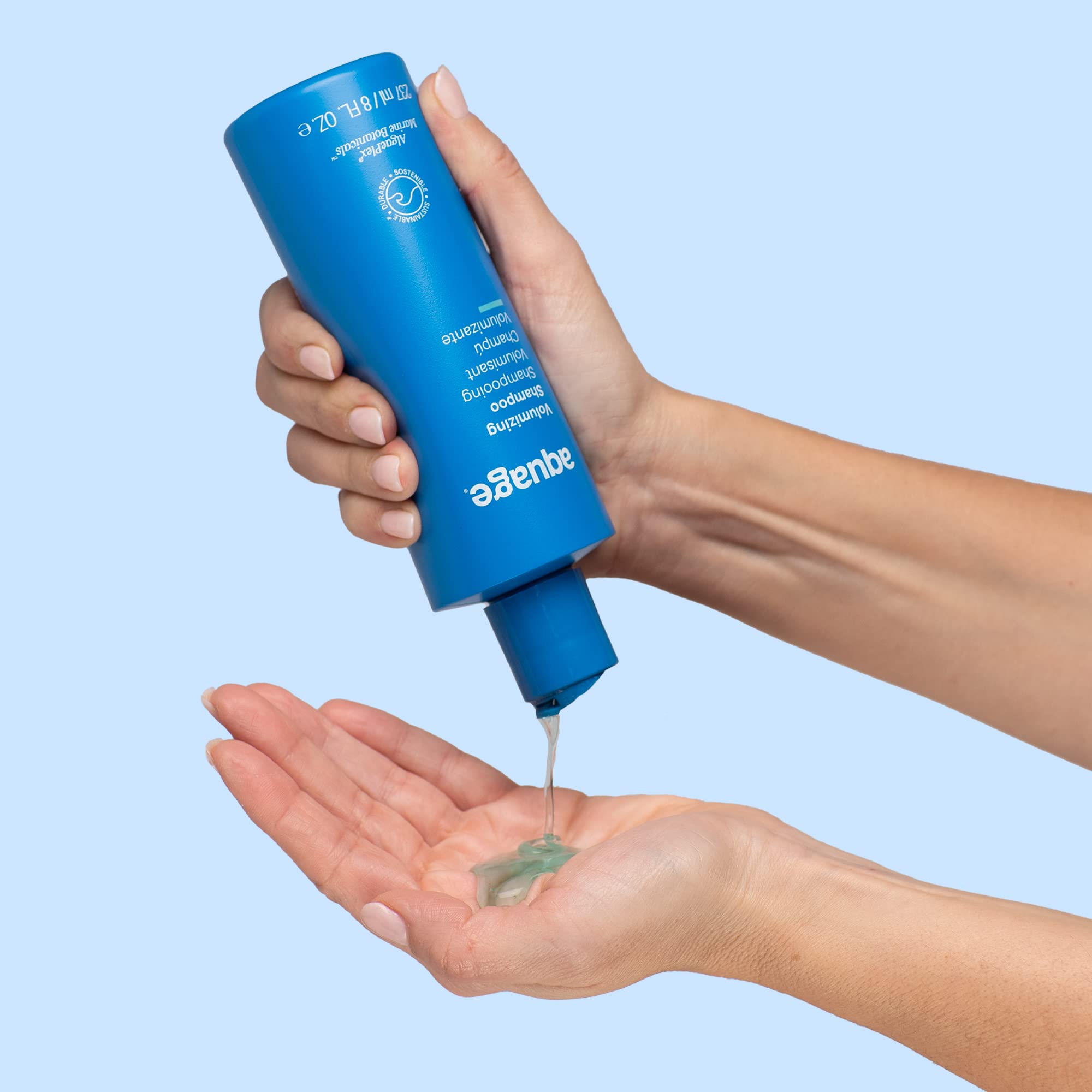 Aquage Volumizing Shampoo, Renews Hairs' Inner Strength, Volume and Body, 8 oz.