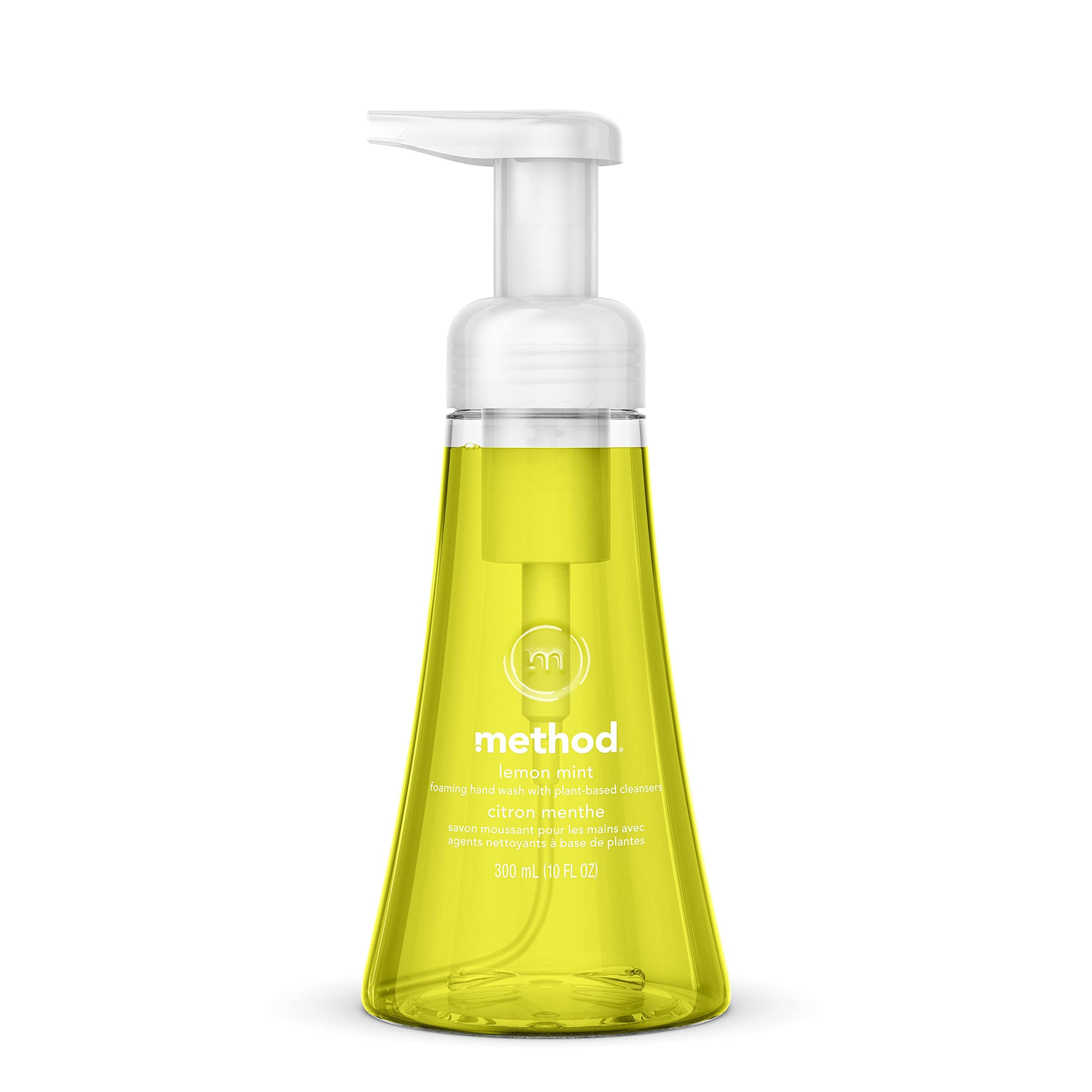 Method Foaming Hand Soap, Lemon Mint, Biodegradable Formula, 10 Fl Oz (Pack of 6)