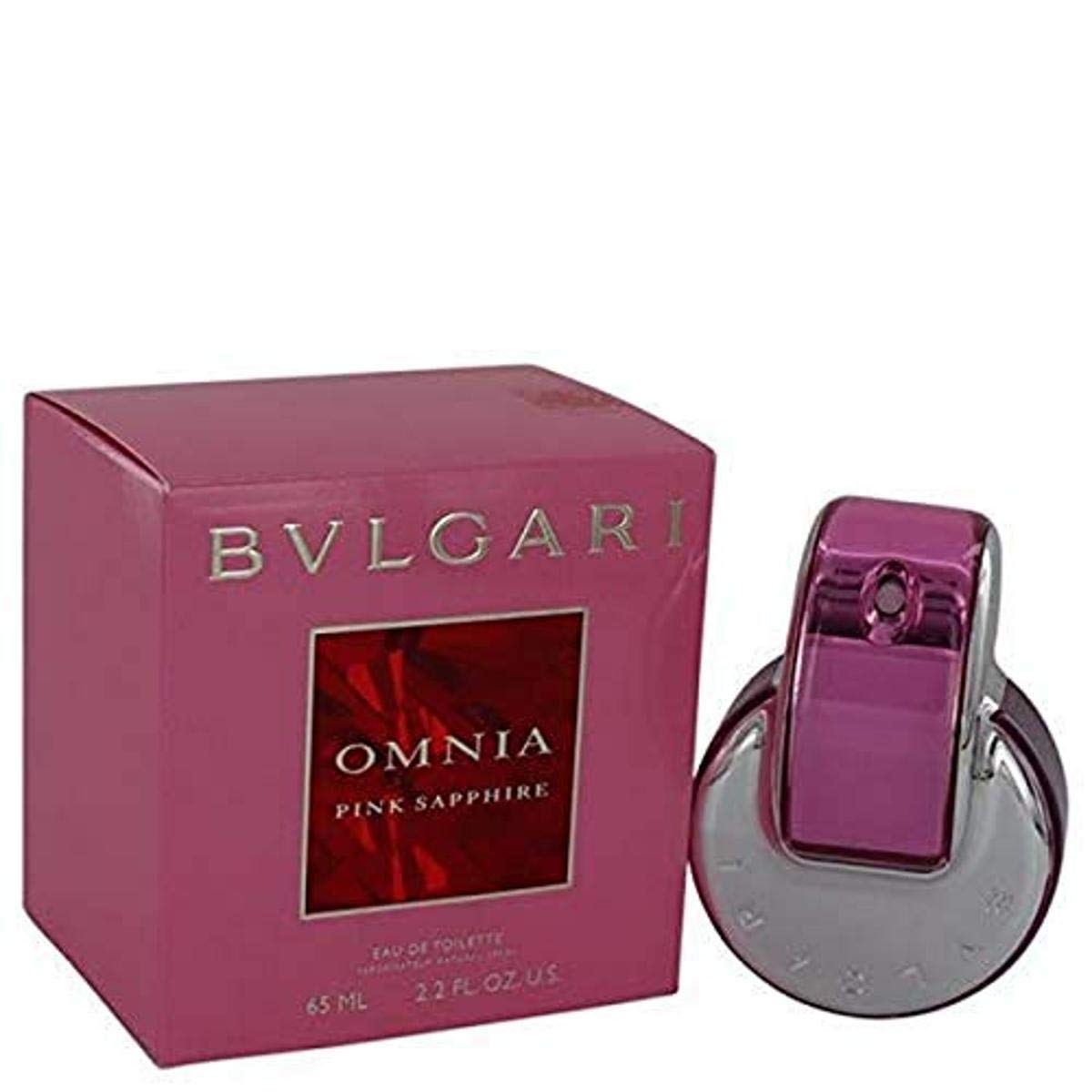 Bvlgari Womens Eau De Toilette Perfume Omnia Pink Sapphire, 1.35 Ounce, Multi