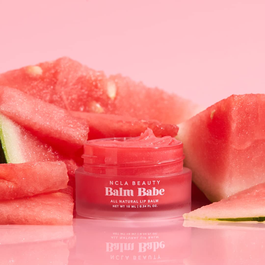 Ncla - Natural Balm Babe Lip Balm | Vegan, Cruelty-Free, Clean Skincare (Watermelon)