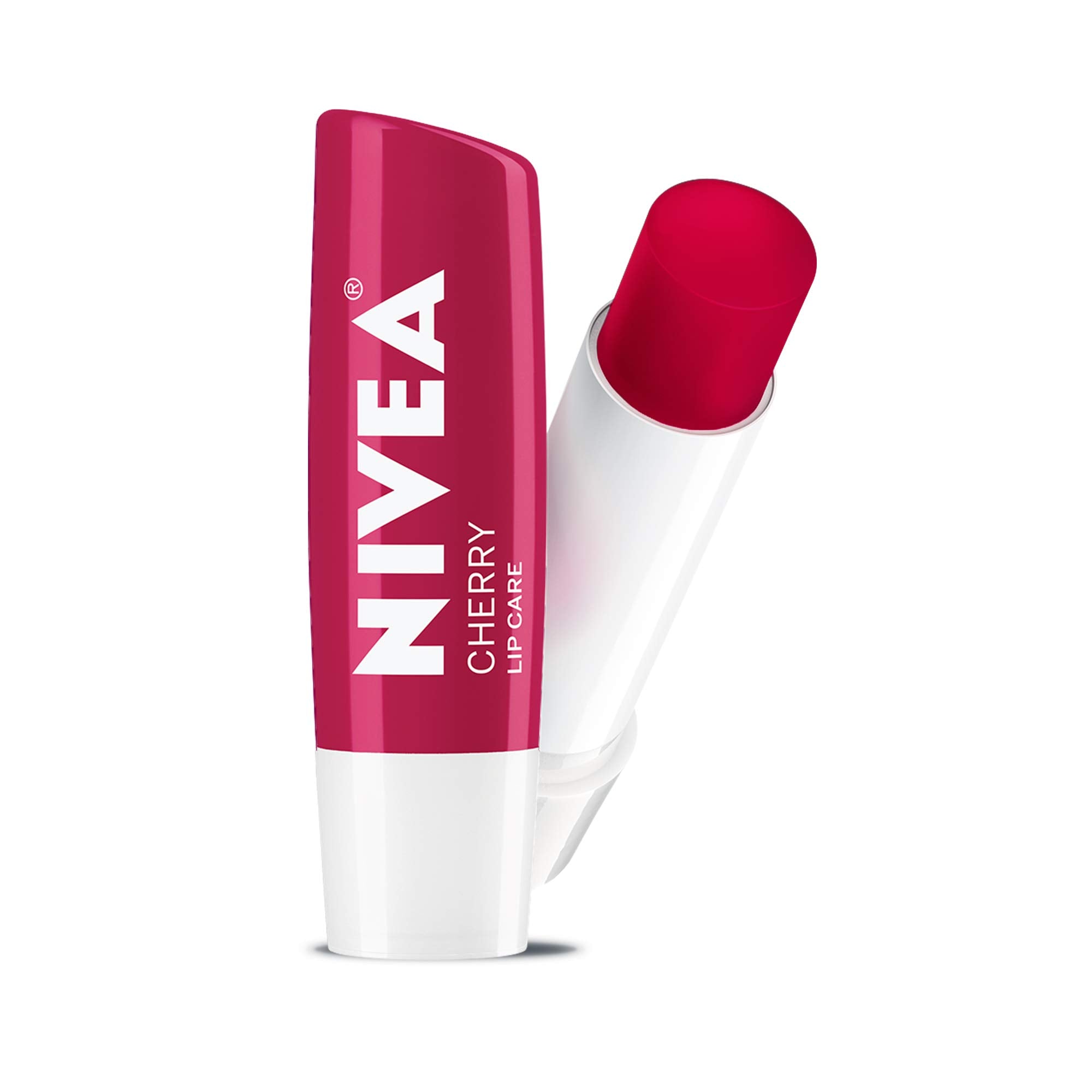 Nivea Cherry Lip Care - Tinted Lip Balm For Beautiful, Soft Lips - Pack Of 4