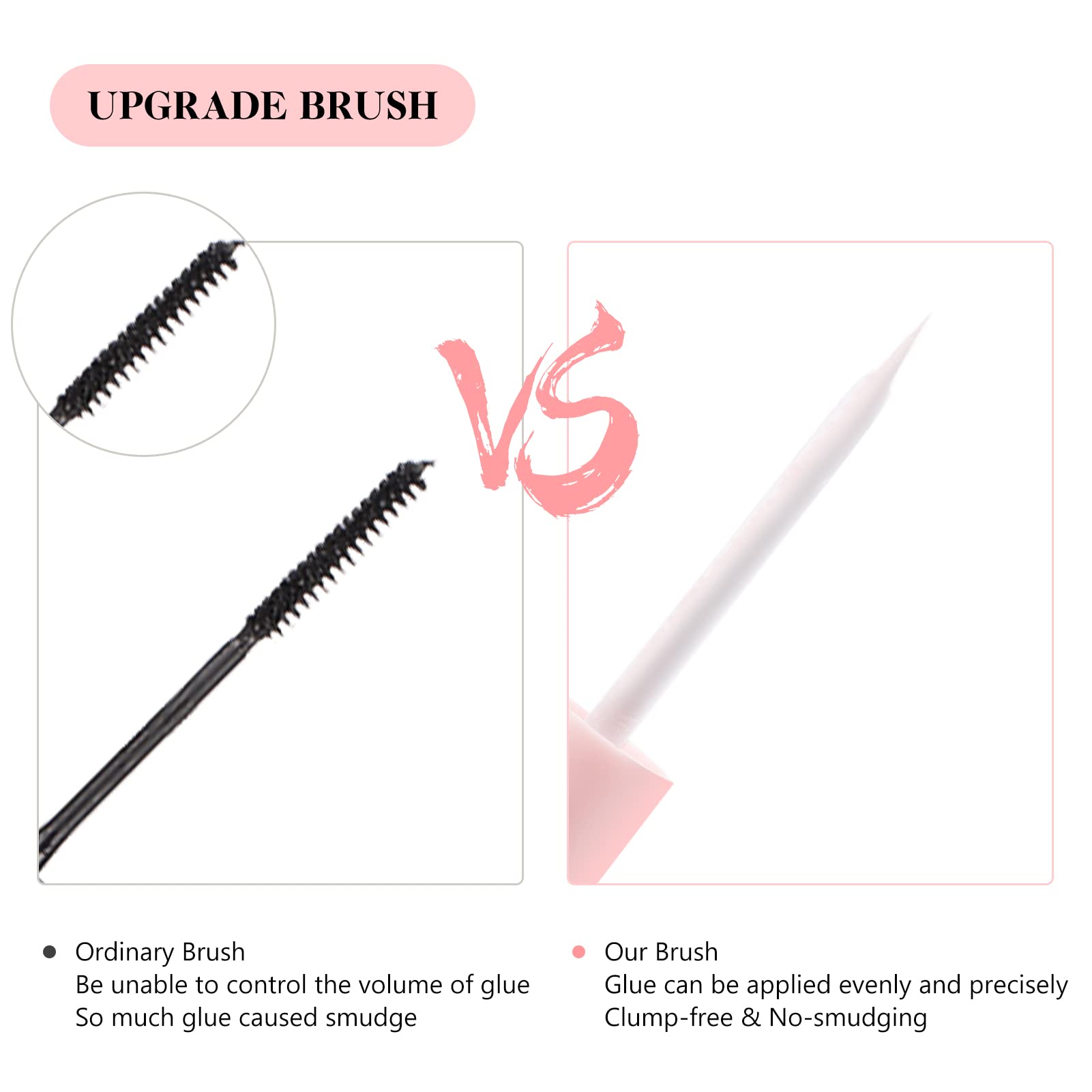 Lash Cluster Glue Diy Lash Extension Kit Lash Bond Cluster Lashes Glue Waterproof Clear Eyelash Glue Latex Free Individual Lashe