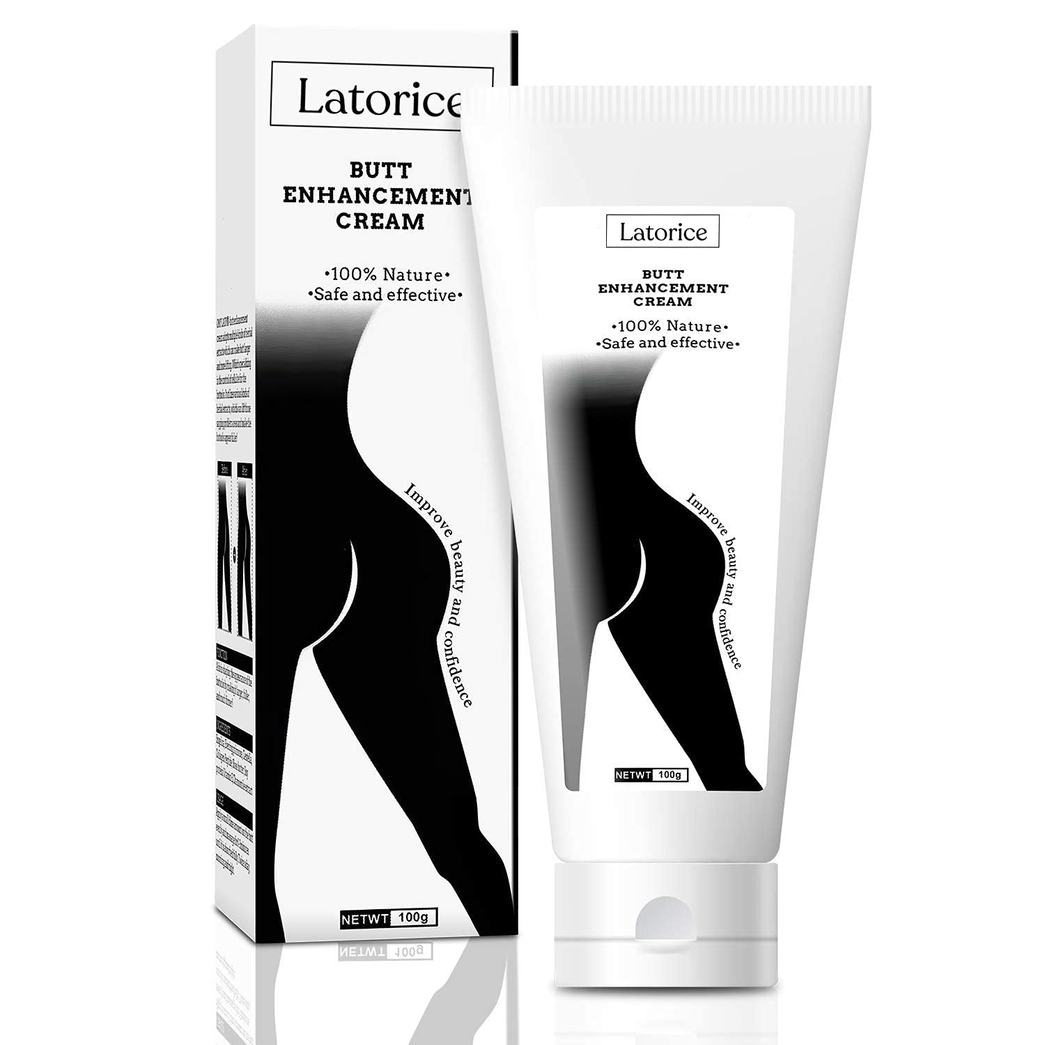 LATORICE Hip Lift Up Cream Butt Enhancement Cream, Hip up Cream Bigger Buttock Firm Massage Cream for Women