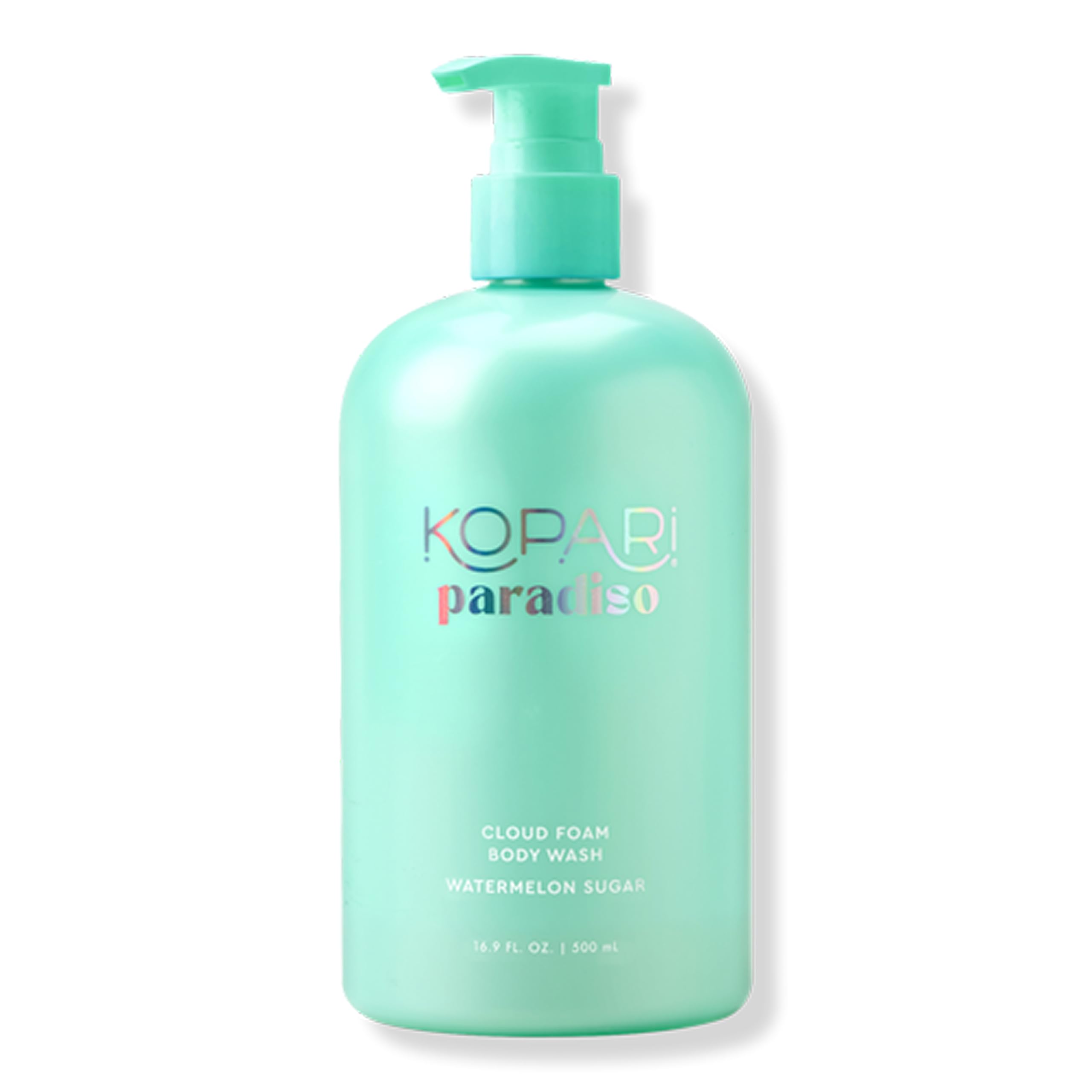 Kopari Paradiso Cloud Foam Body Wash - Watermelon Sugar | Hydrating Foaming Body Wash with Hyaluronic Acid & Vitamin E | Gentle 