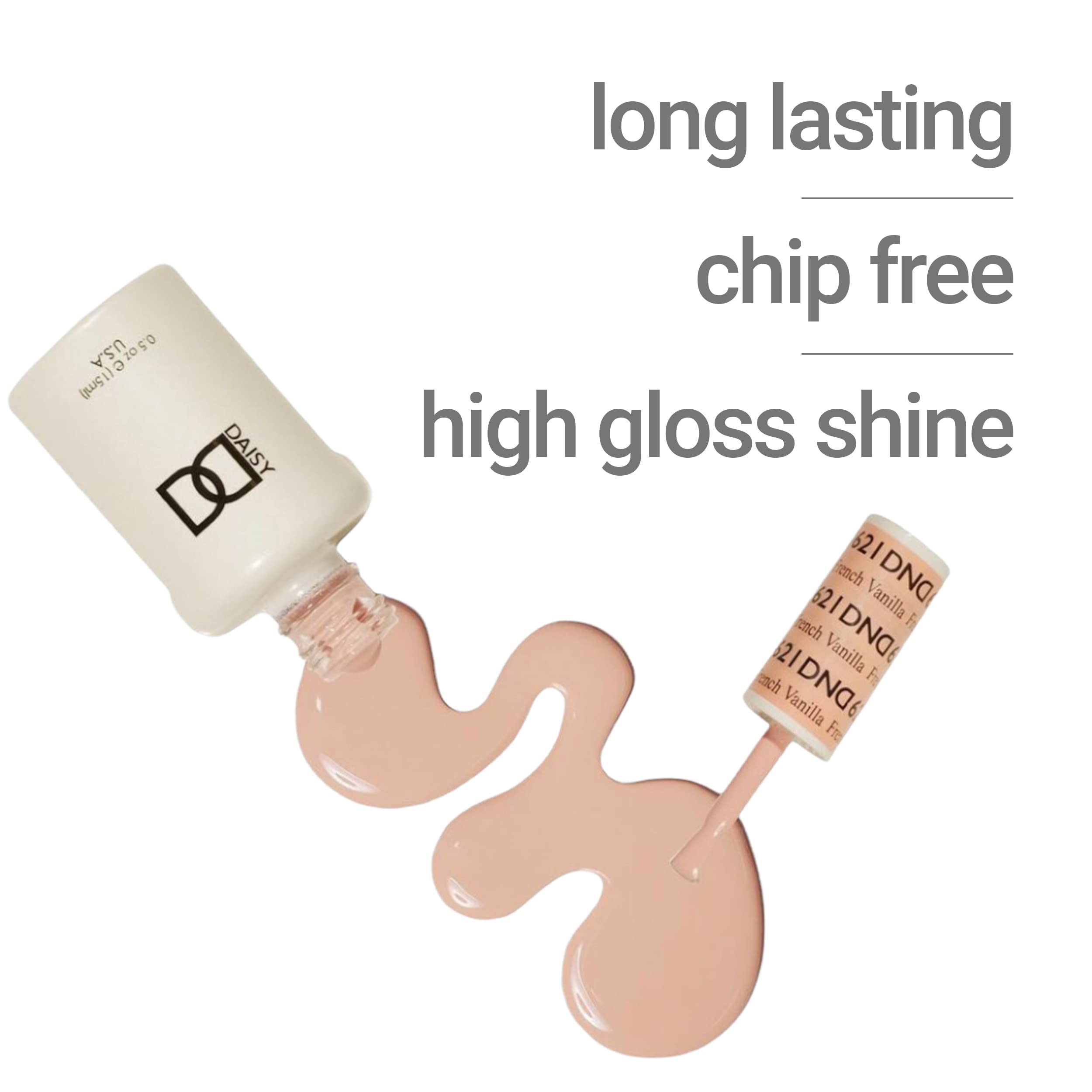 DAISY DND DND Gel Polish Set - Red Gel & Nail Polish, 0.5 Fl Oz, Holy Berry