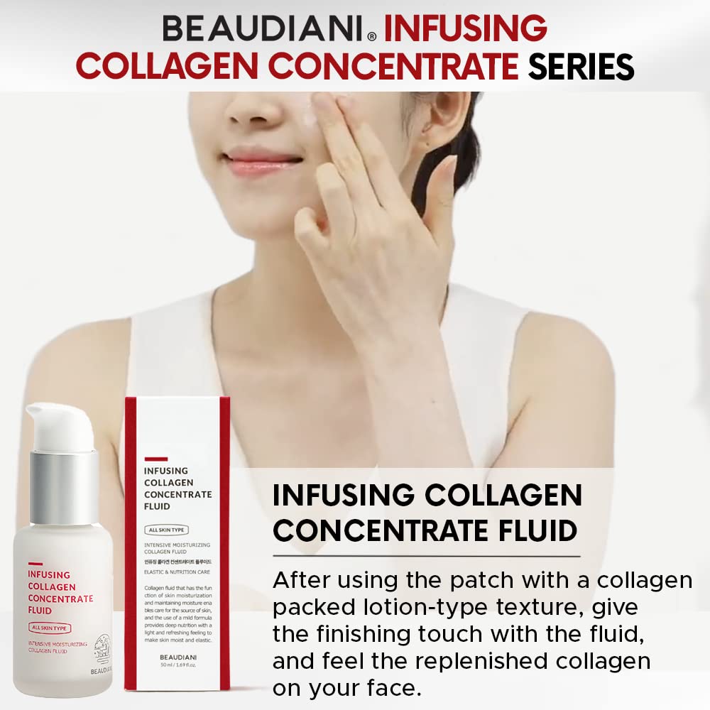 Beaudiani Hydrating Collagen Patch For Eyes, Cheeks, Forehead, Soluble Collagen Film For Face, Dissolving Wrinkle Patches, Skinc