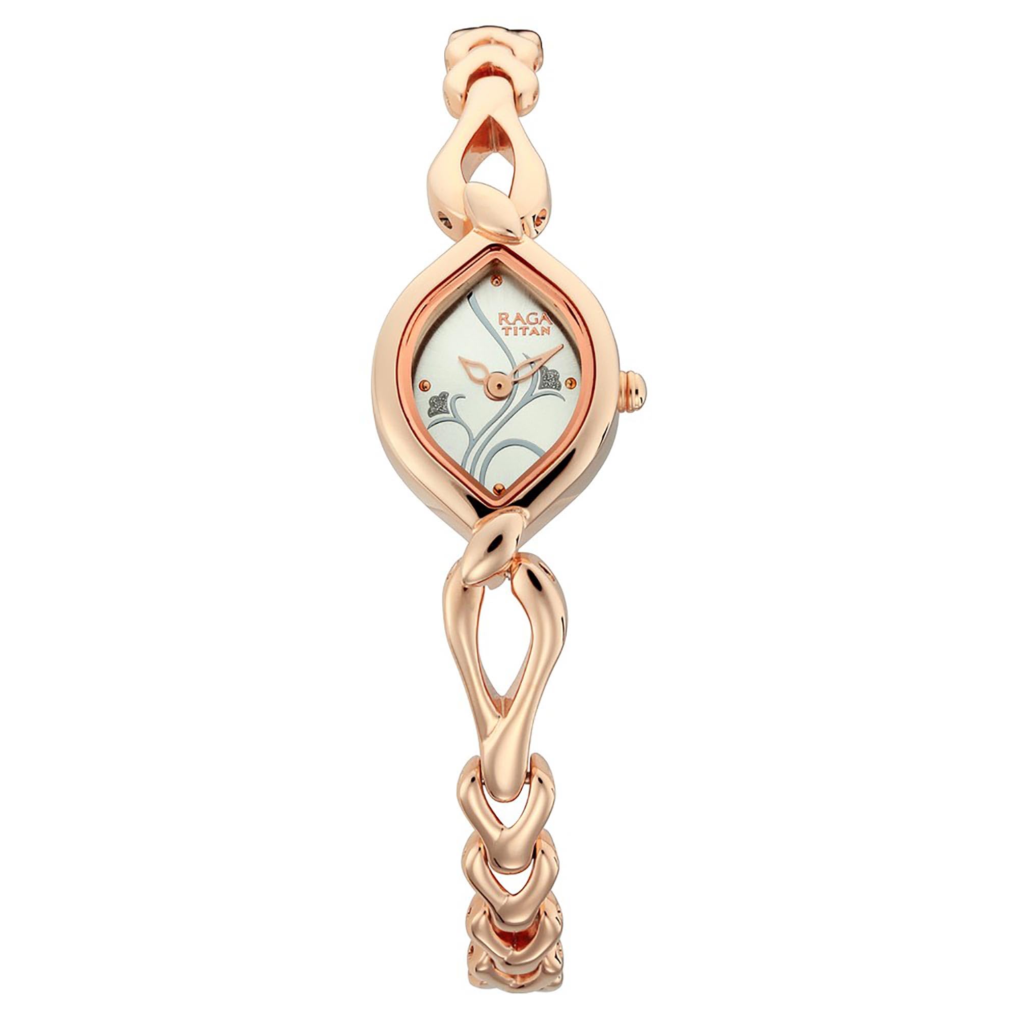 Titan Analog Silver Dial WomenS Watch-2455Wm01