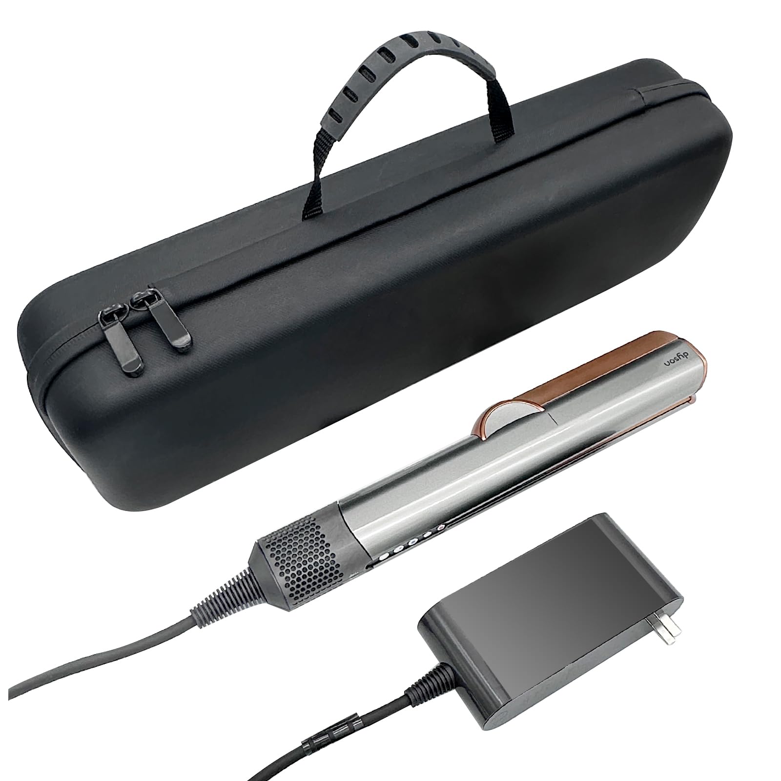 Ferbao Airstrait Case,Carrying Case Compatible With Dyson Airstrait Hair Straightener,Pu Waterproof Travel Storage Bag