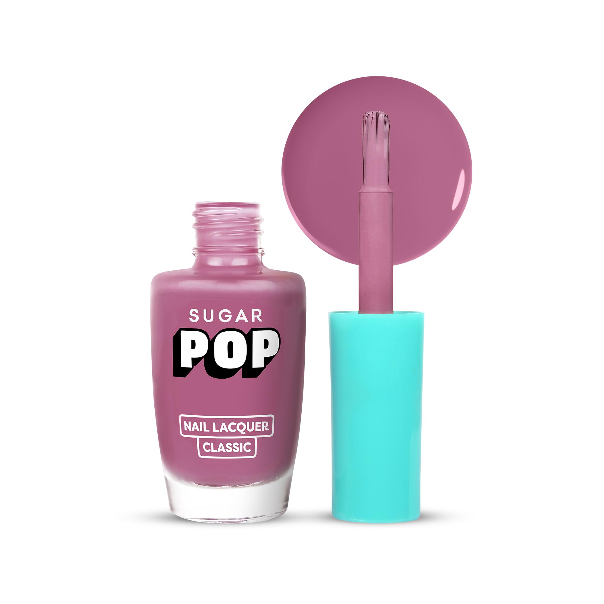 Sugar Pop Glossy Finish Nail Lacquer 39 Rosy Delight  10 Ml | High Shine | LongLasting | Chip Resistant | Quick Drying