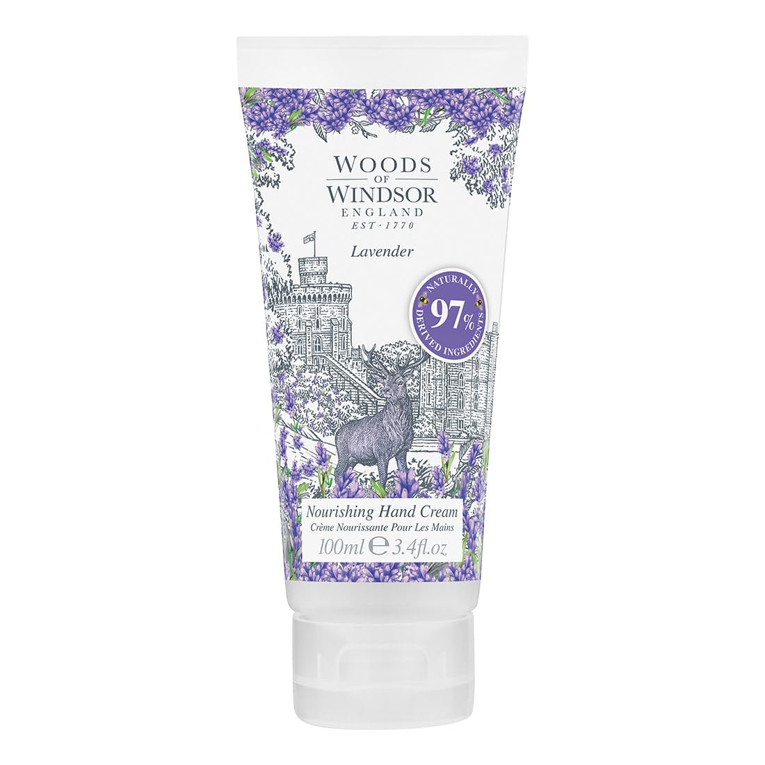 Woods Of Windsor Lavender By Woods Of Windsor, 3.4 Oz Nourishing Hand Cream For Women