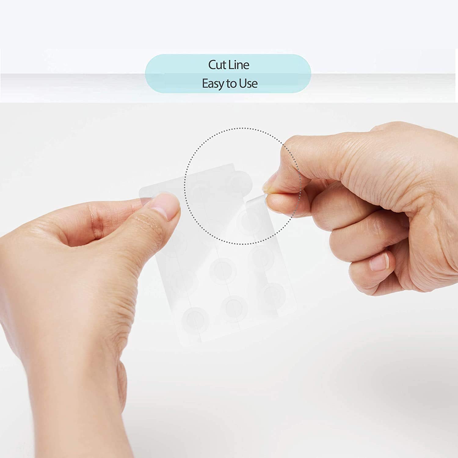 Dermakr Discreet Acne Pimple Patch | Spot Cover & Treatment Solution Cystic Acne & Pimple | Hydrocolloid Facial Stickers | Water