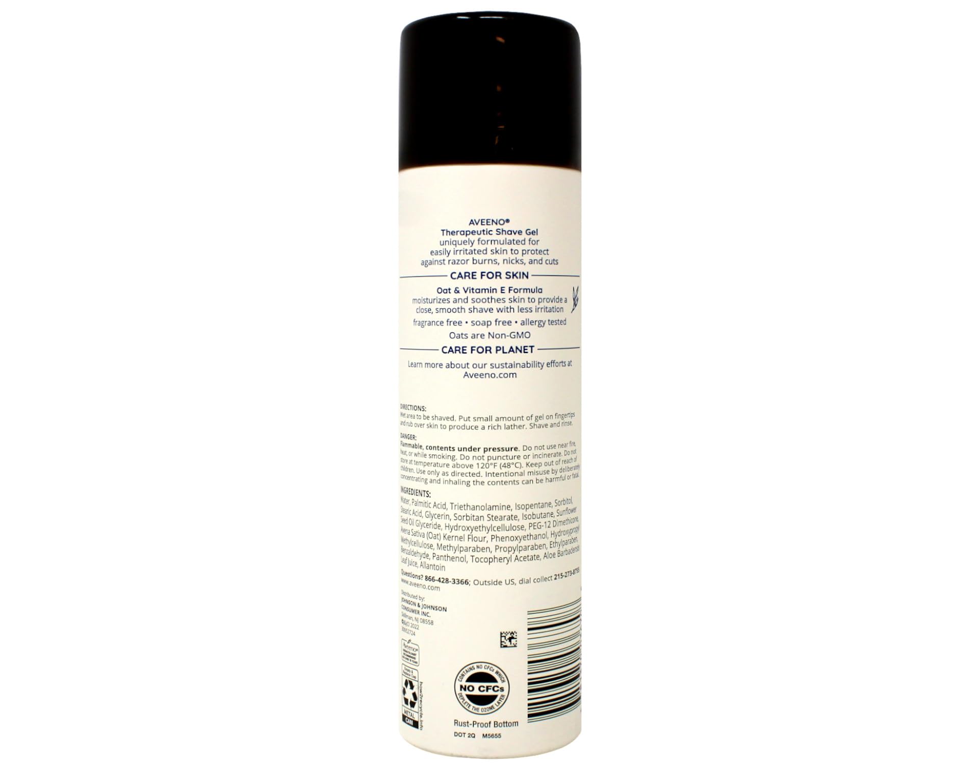 AVEENO Therapeutic Shave Gel 7 oz (Pack of 2)