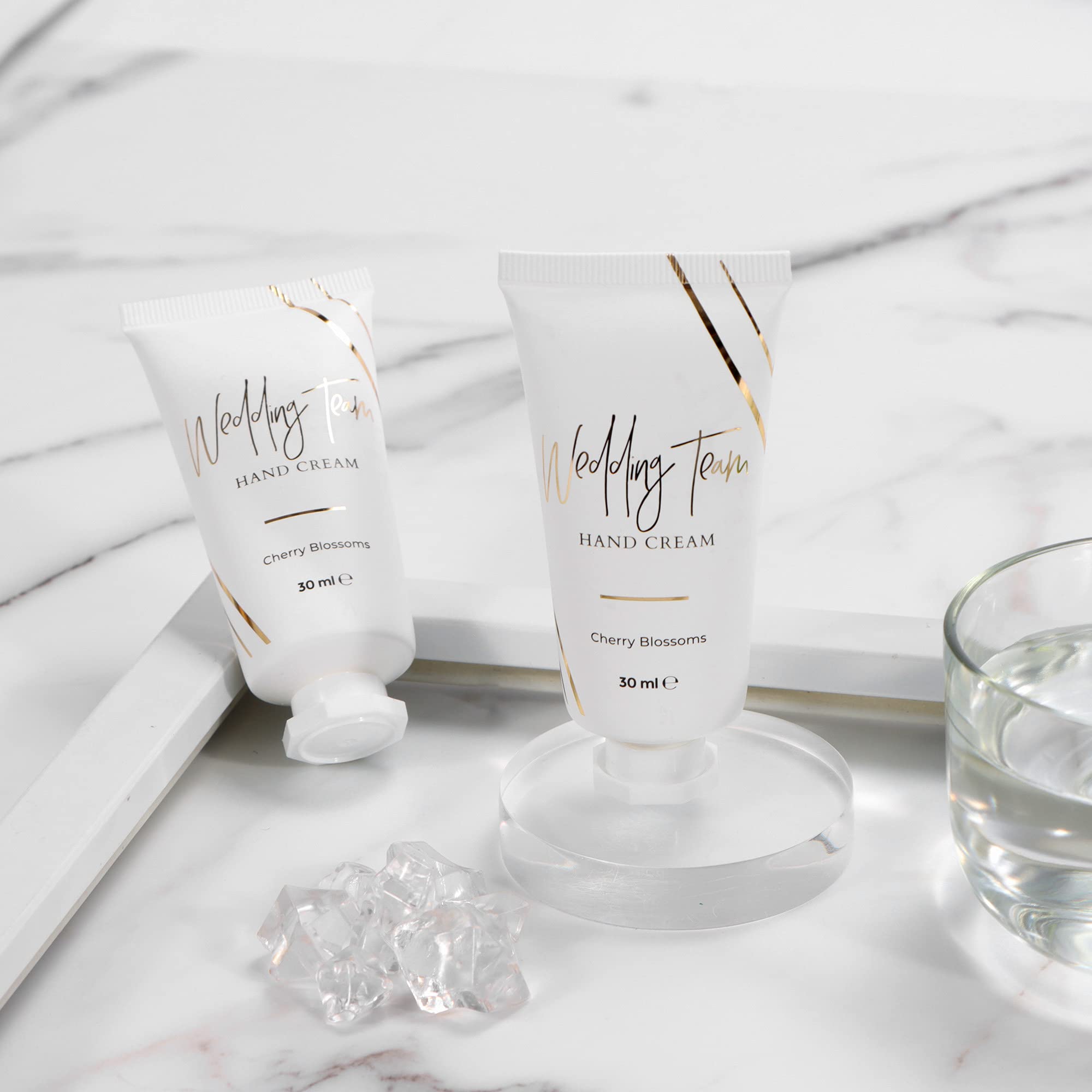 Pop Fizz Designs Wedding Team Hand Cream | Bridesmaids Proposal Gifts | Will You Be My Bridesmaid? | Bridal Shower Favors | Marb