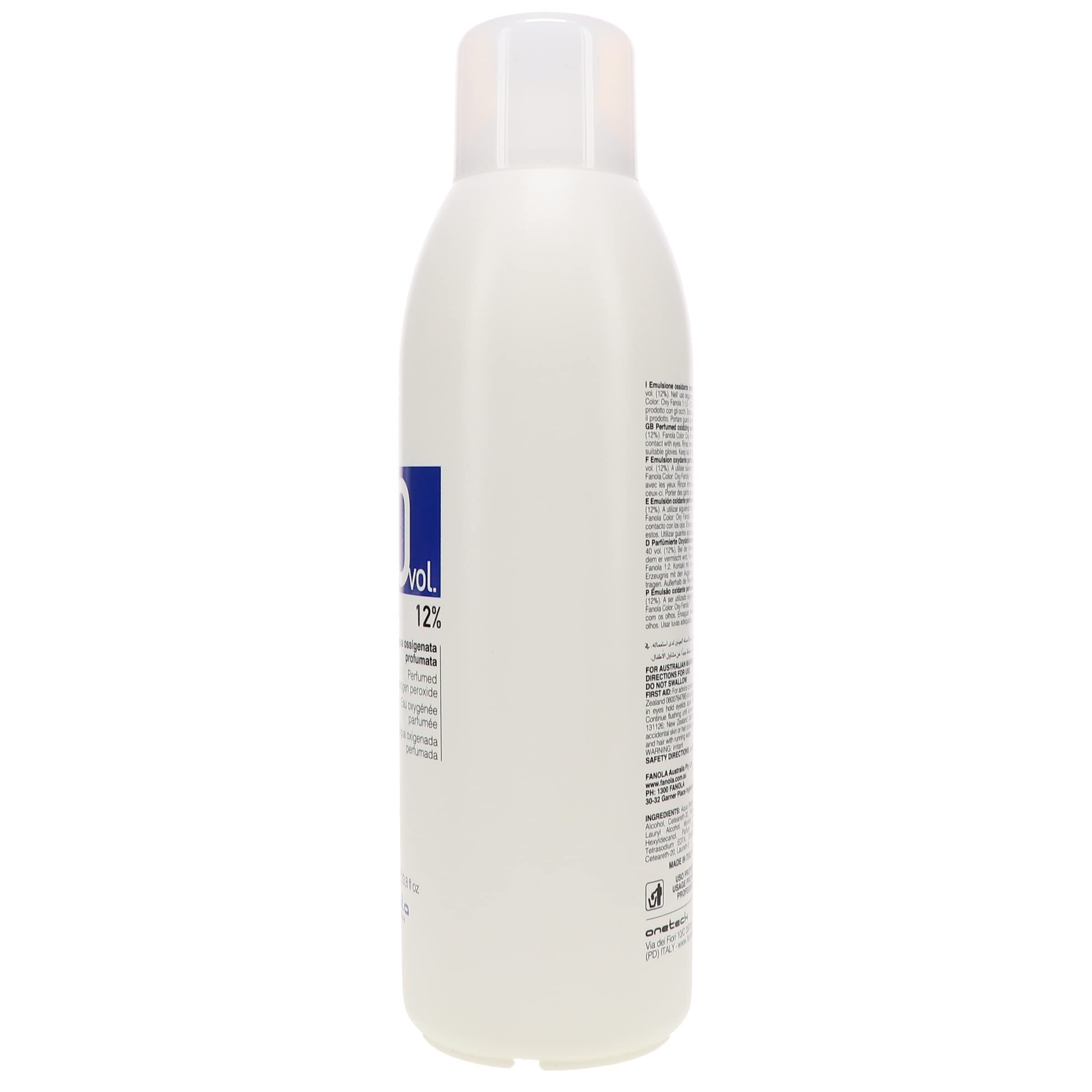 Fanola 40 Vol Perfumed Cream Developer, 1000 Ml