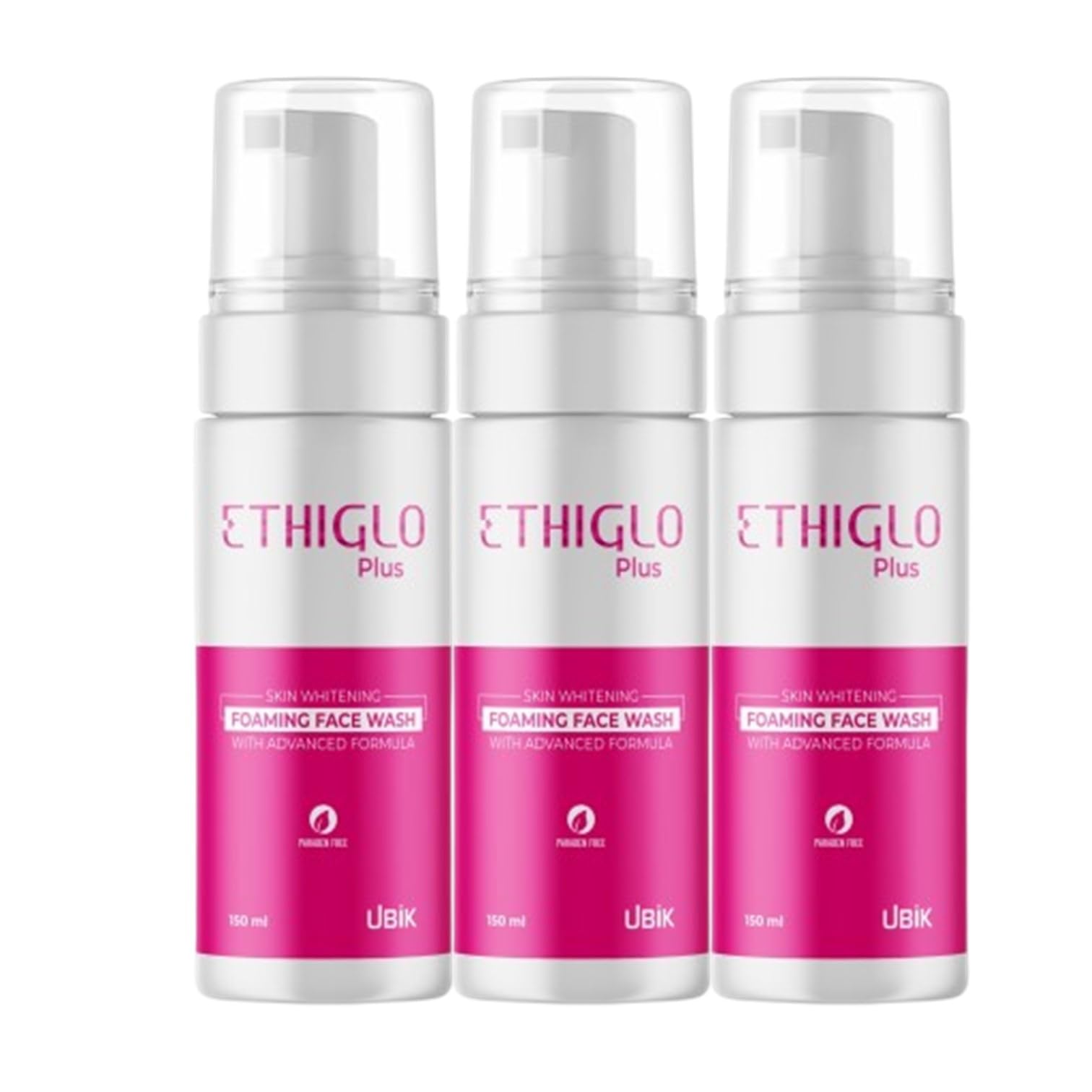 Ethiglo Plus Foaming Face Wash 150Ml : Pack Of 3