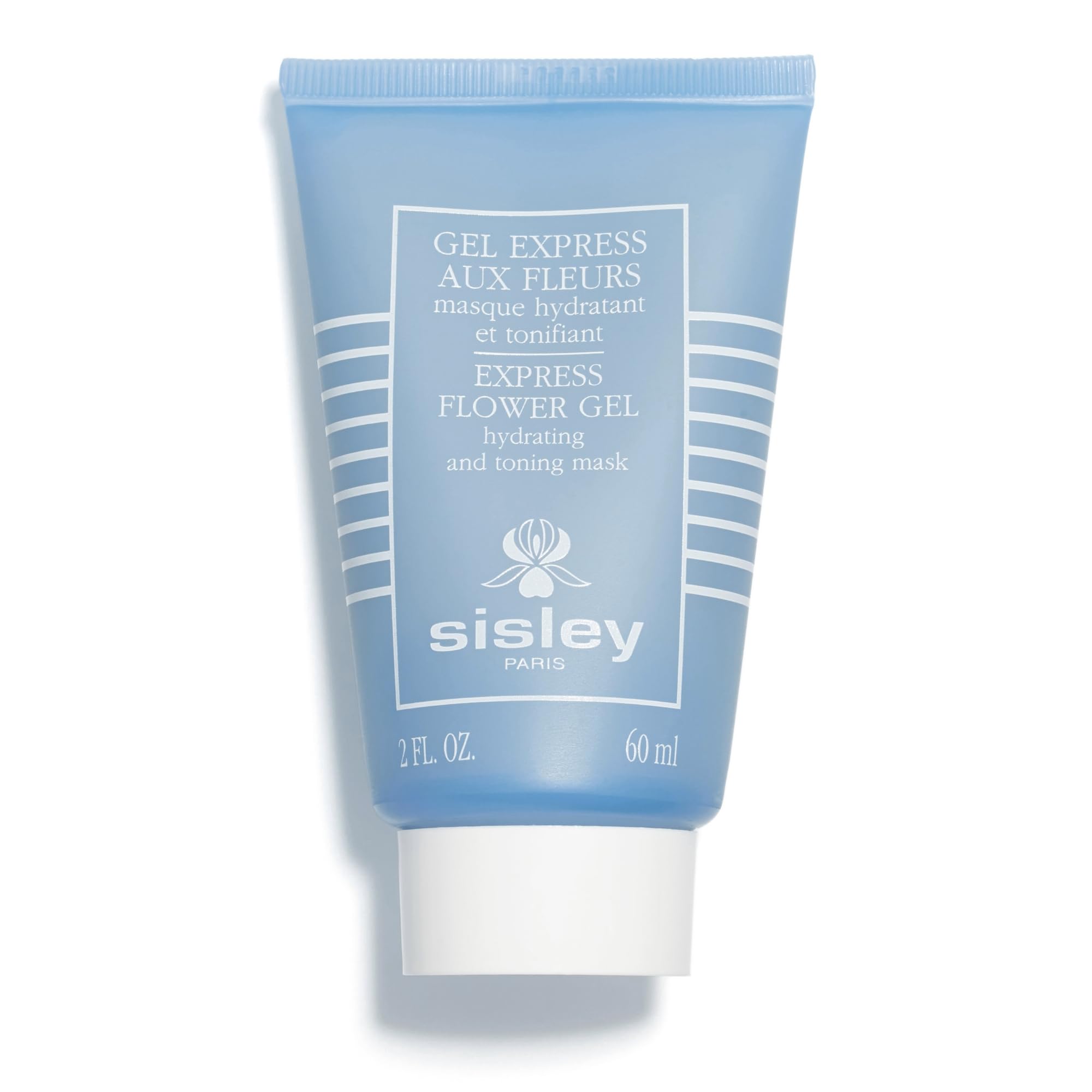 Sisley Paris Express Flower Gel - 60 mL - Leave-On Gel Face Mask - Hydrates, Tones & Minimizes Look of Fatigue in 3 Minutes - Al
