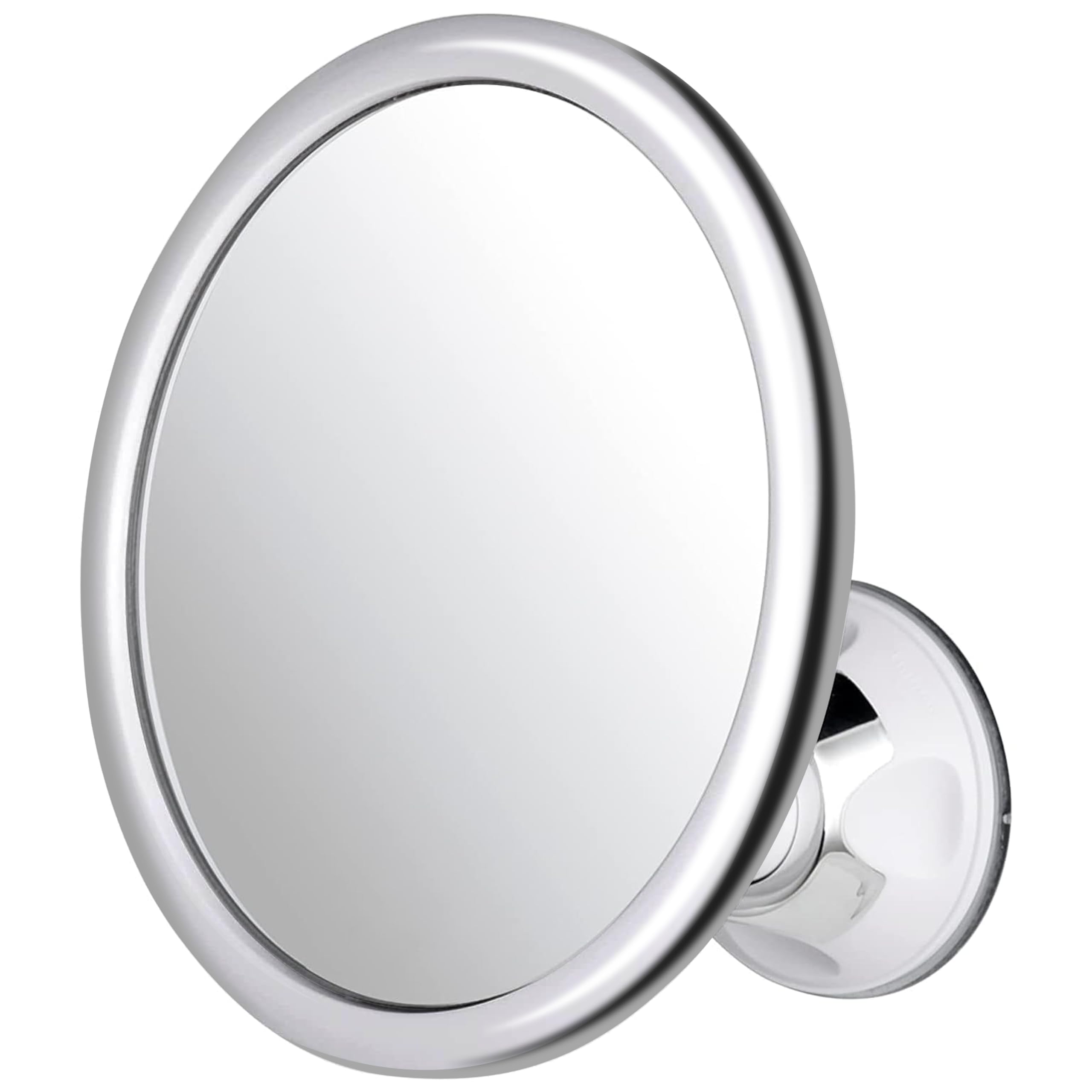 Mirrorvana Anti Fog Mirror For Shower - Fogless, Shatterproof Shaving Mirror With 360 Swivel And Adjustable Suction Cup - 6.7''