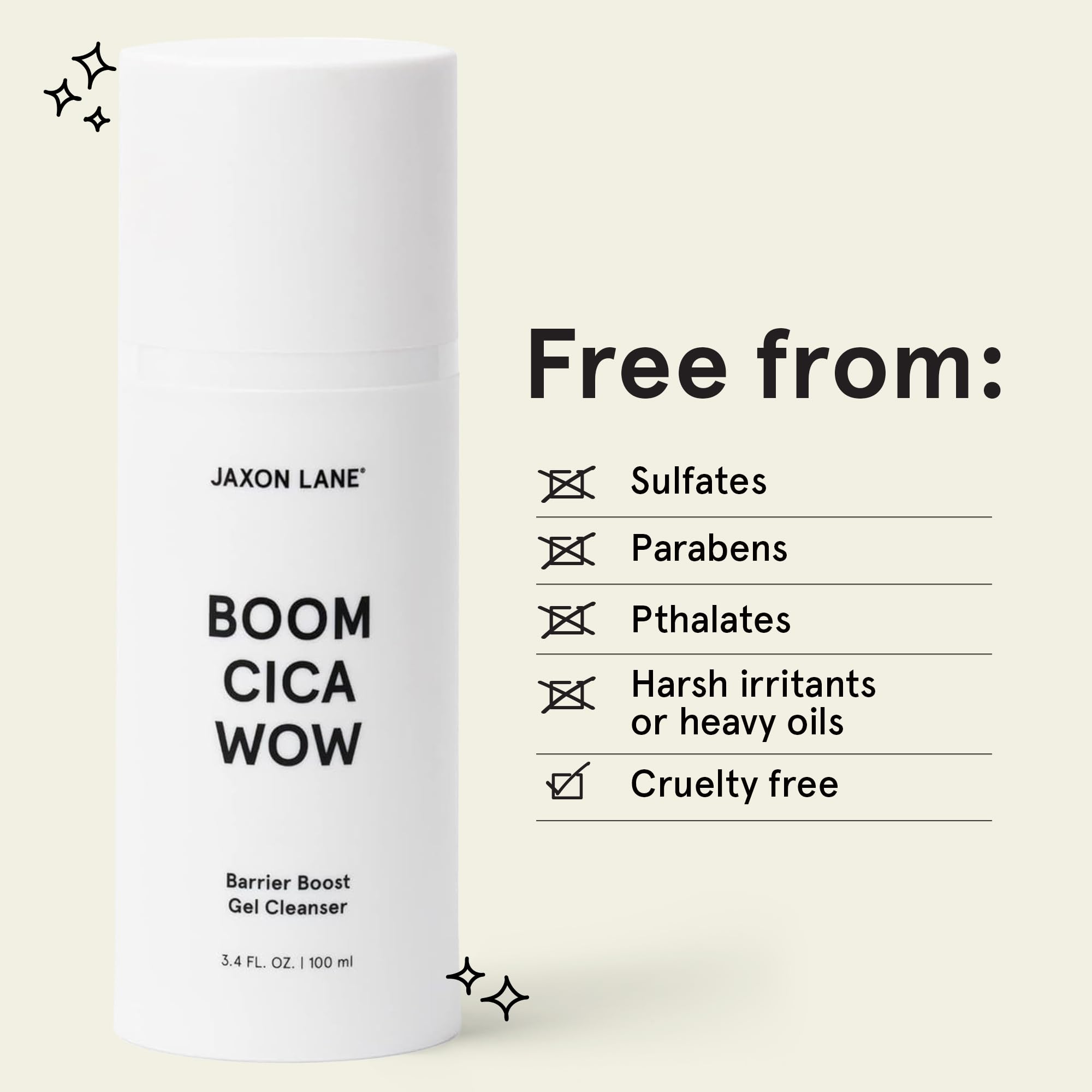 Centella Face Wash for Men Skin Care: BOOM CICA WOW Mens Face Wash Korean Barrier Boost Hydrating Gel Cleanser for Oily, Dry, Ac