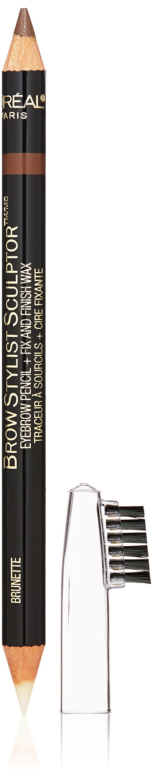 L'Or  al Paris Brow Stylist Sculptor, Brunette, 0.048 oz. (Packaging May Vary)