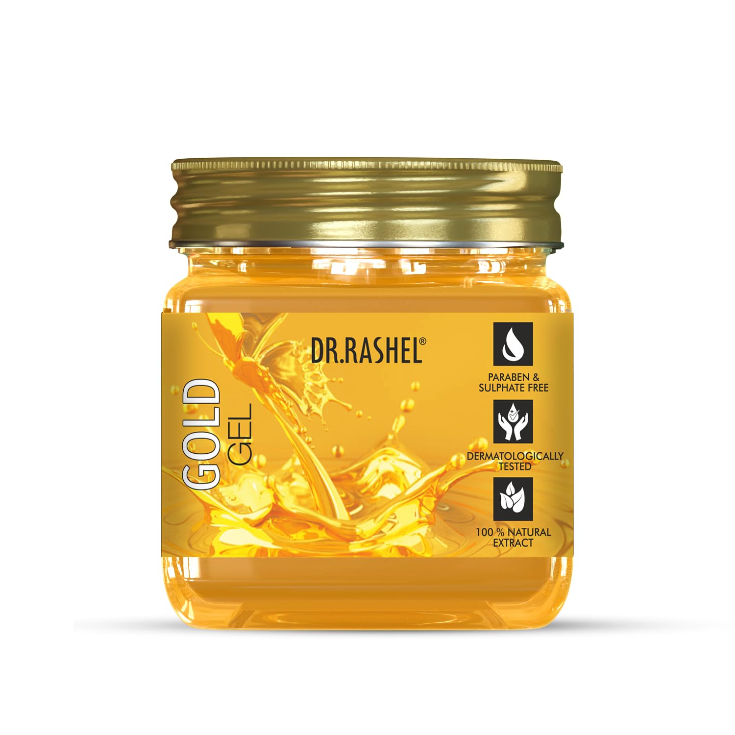 Dr.Rashel Gold Gel For Face & Body For Normal Skin (380 Ml)