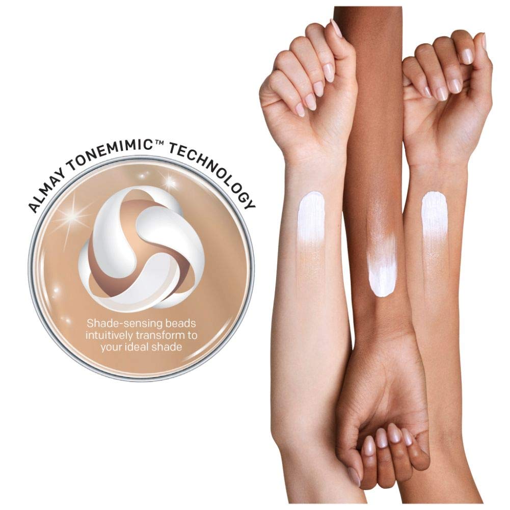 Almay Smart Shade Skintone Matching Makeup, Hypoallergenic, Cruelty Free, Oil Free, -Fragrance Free, Dermatologist Tested Founda