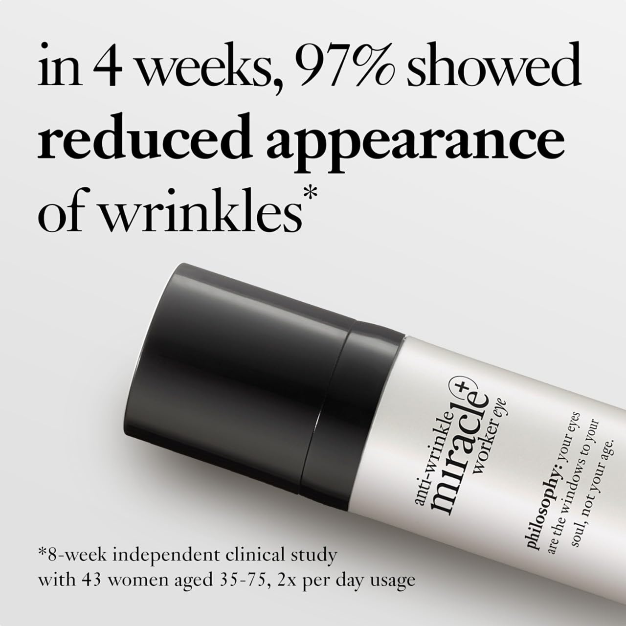 Philosophy Anti-Wrinkle Miracle Worker - Eye Cream, 05 Oz