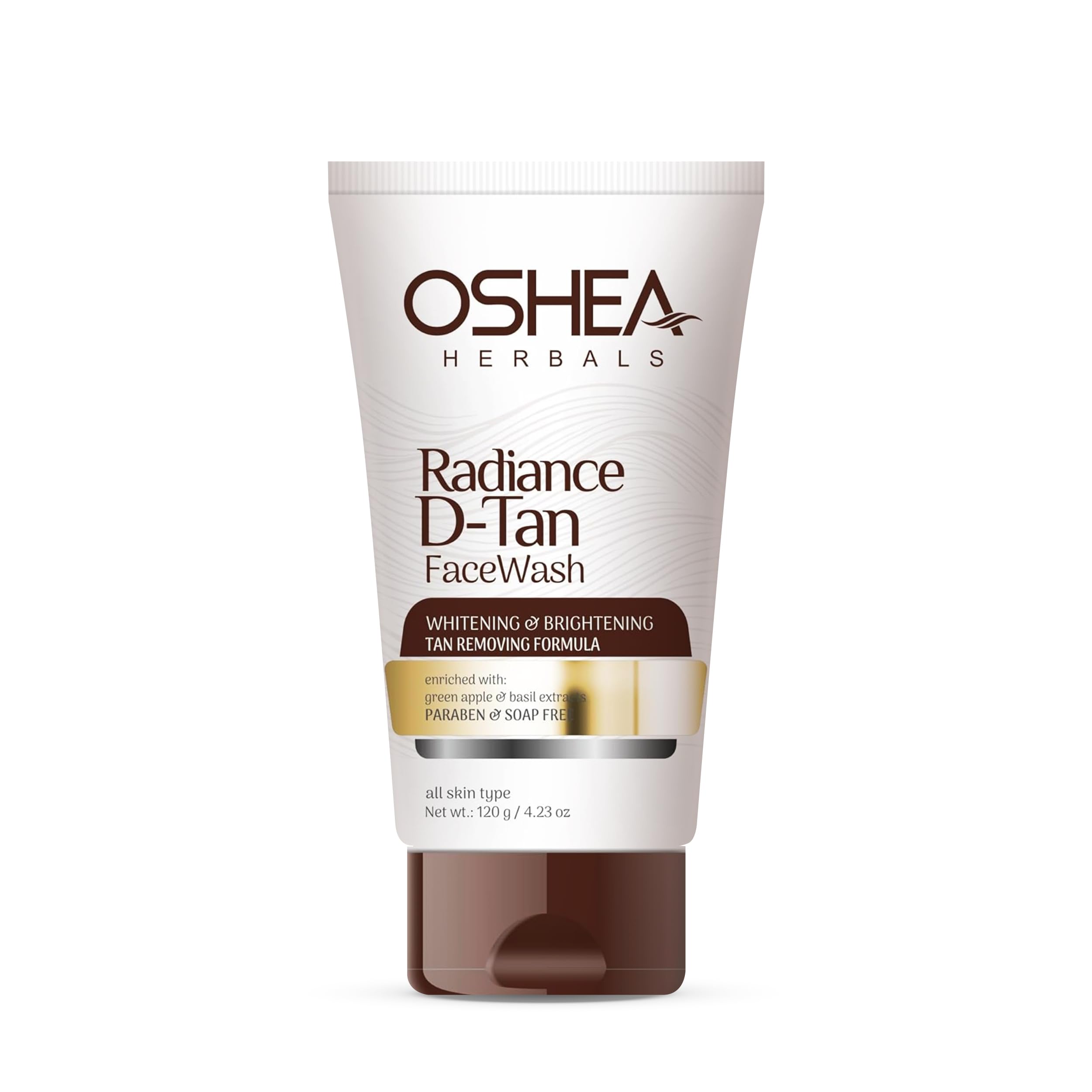 Oshea Herbals Radiance Dtan Face Wash For Women & Men | Deep Cleansing With Tan Removal Formula | Reduces Dullness & Controls Se