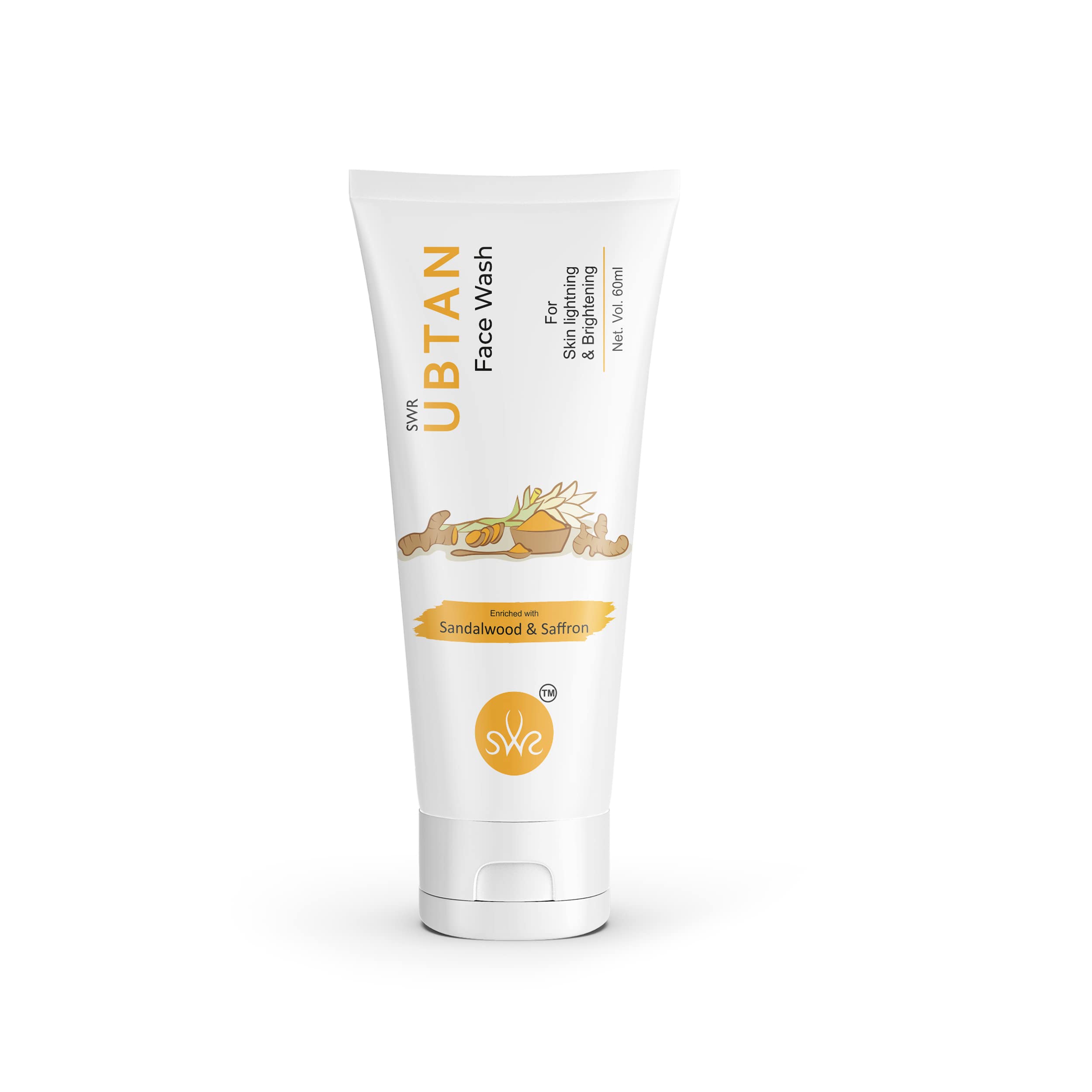 Ubtan Face Wash & Soap For Skin Lightening And Brightening For Women & Men (Ubtan Fw+Coconut)