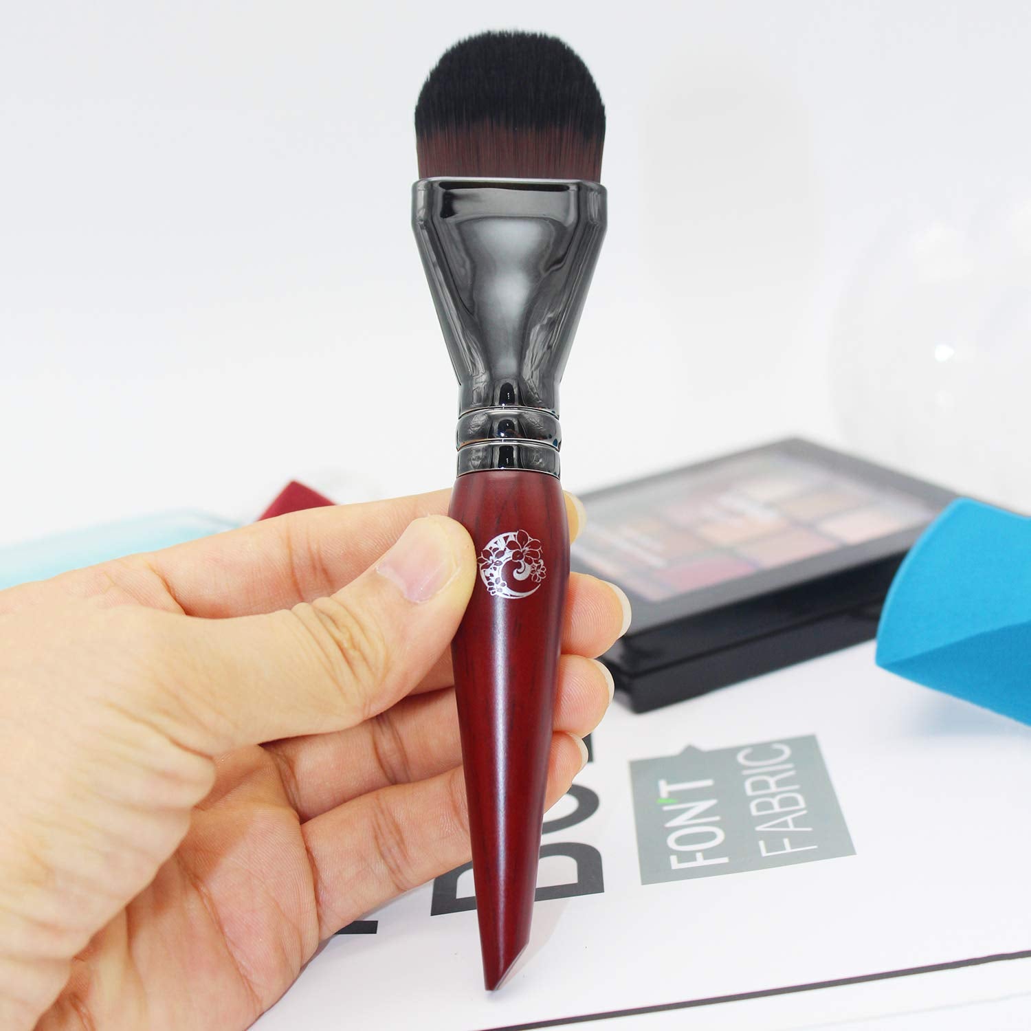 Energy Foundation Brush For Liquid Makeup Concealer Brush Diy Facial Mask Brush Premium Soft Bristles Brush Contour Face Brush F