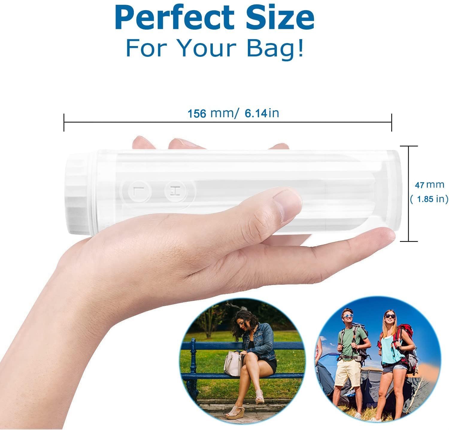2Nd Generation] Portable Travel Bidet By Gustyle, Ipx6 Waterproof Electric Bidet Sprayer With Automatic Decompression Film And N