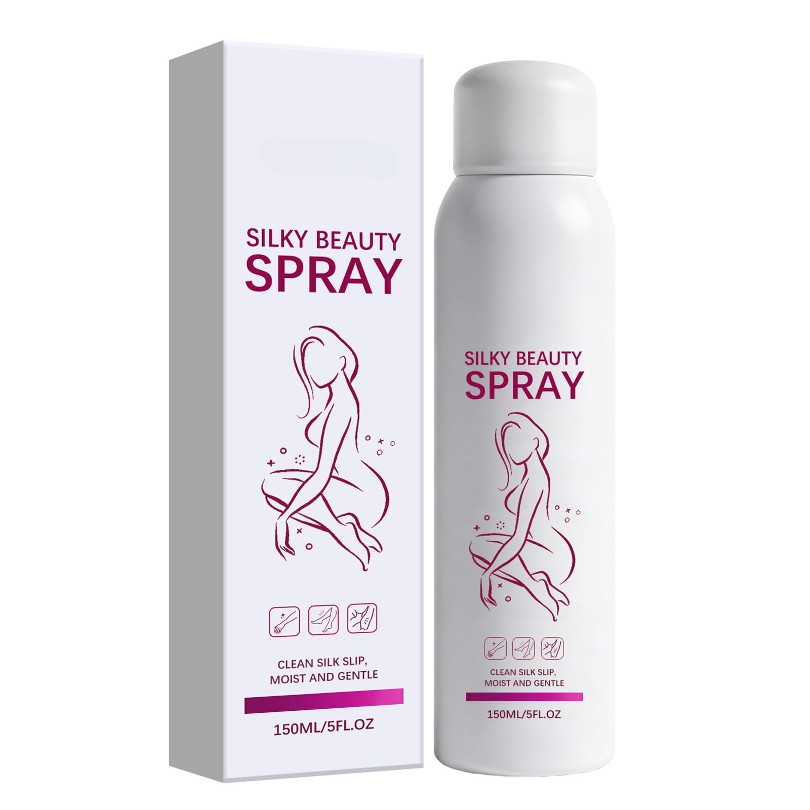 Body Hair Removal Mist, Gentle For Daily Use, Smooth & NonSticky, Even Coverage, Easy Operation For Arms & Armpits(1pcs)