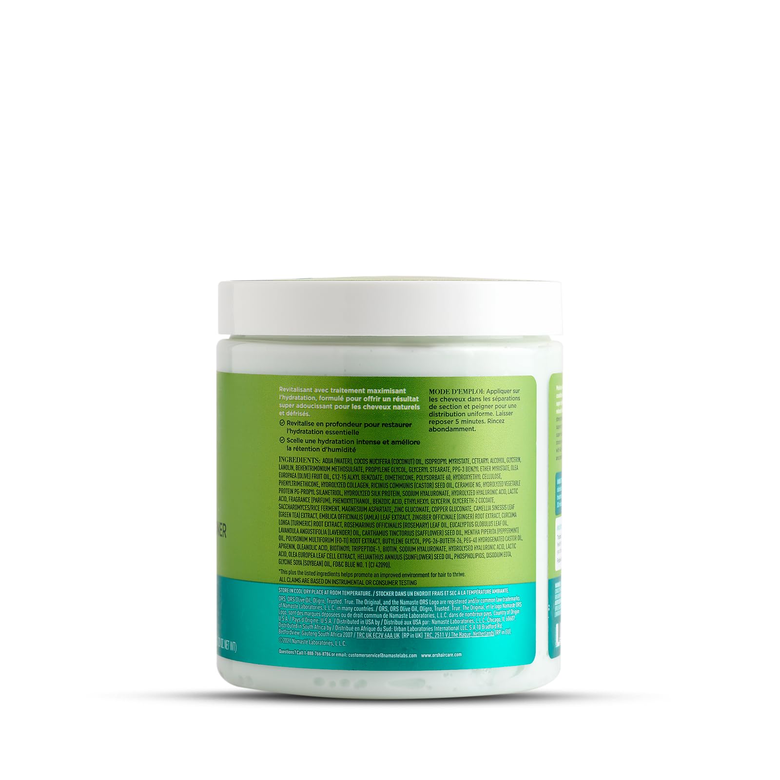 ORS Max Moisture Deep Treatment Conditioner with Rice Water & Electrolytes, 20 Fl Oz, Super Softening, Model 21017
