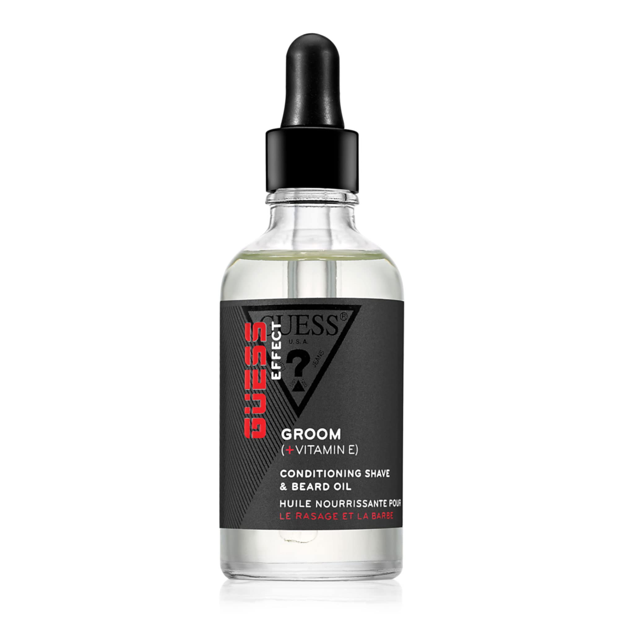 Guess Guess Effect Boost Conditioning Shave And Beard Oil Men Oil 1.7 Oz