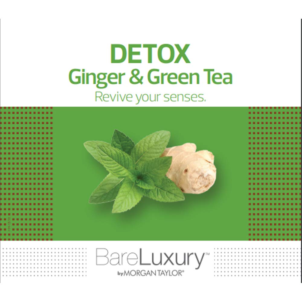 Morgan Taylor Nail Lacquer Spa Bareluxury Detox Ginger & Green Tea Lotion, Spa Gifts, Foot Massage, Self Care Gifts, Relaxtion G