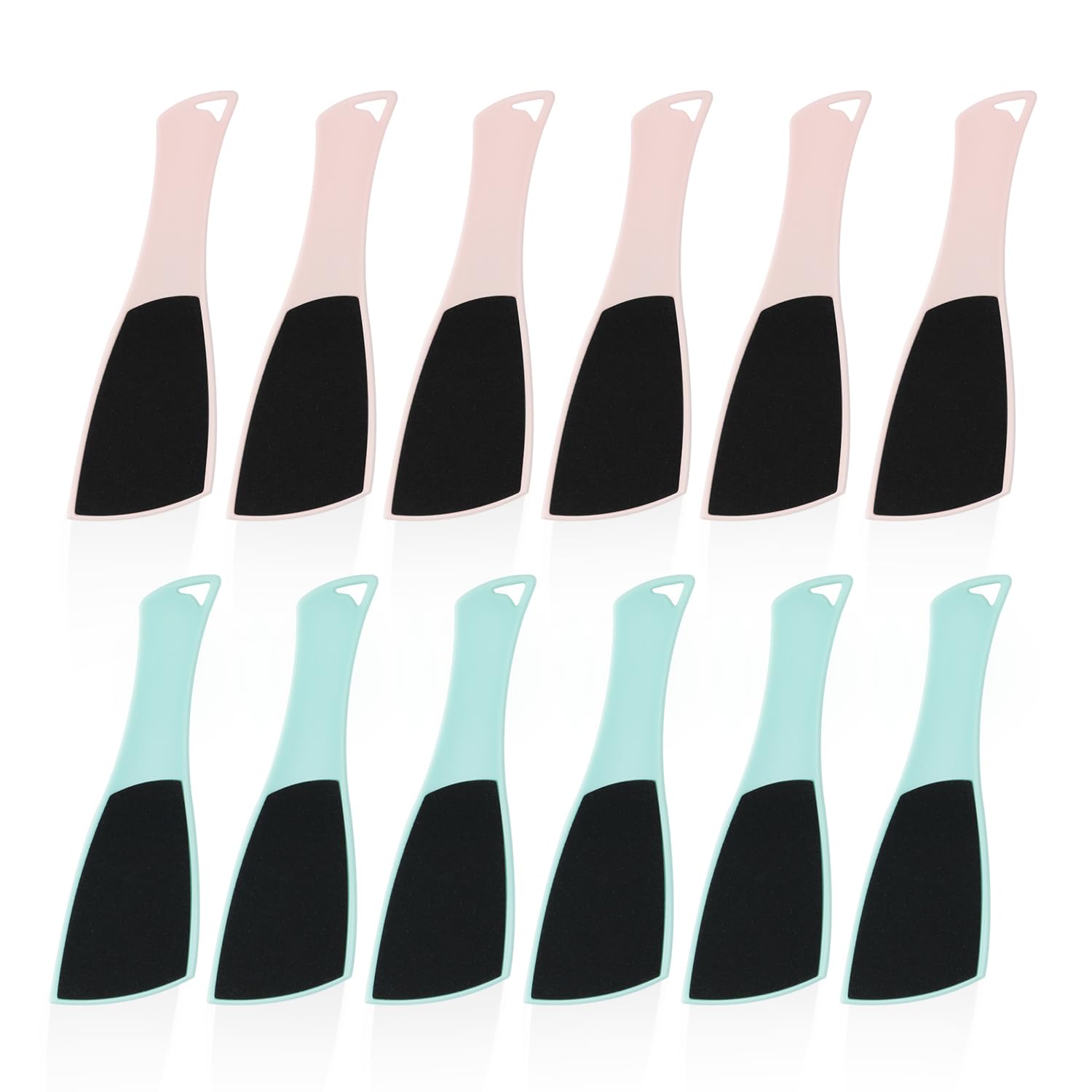 12 Pcs Foot File Double Sided Foot Scraper Dead Skin Foot Rasp Callus Remover Pedicure Tools for Foot Scrubber Files Kit Heel Sc