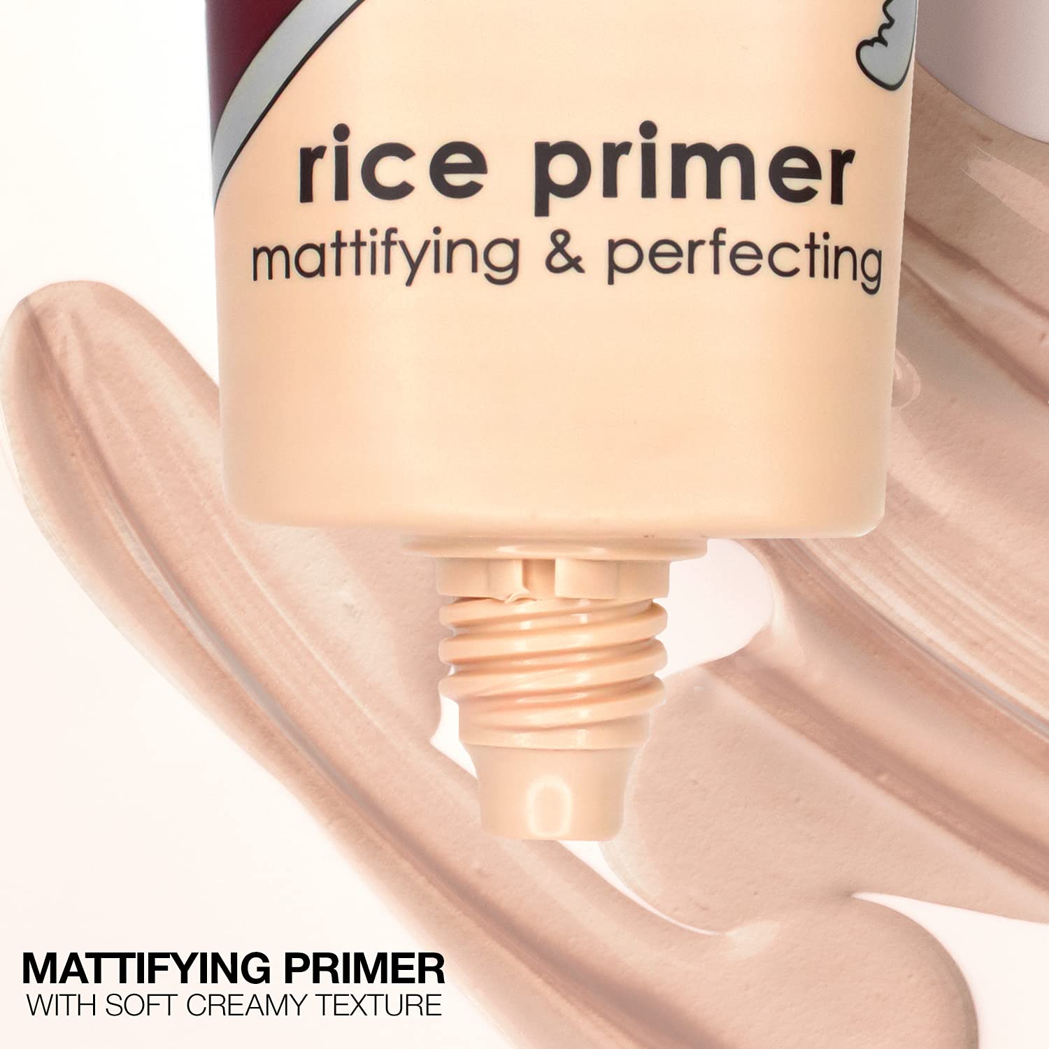 Palladio Rice Primer, Formulated with Natural Rice, Controls Oil on Your Skin and Locks in Makeup, Lightweight with a Smooth Mat