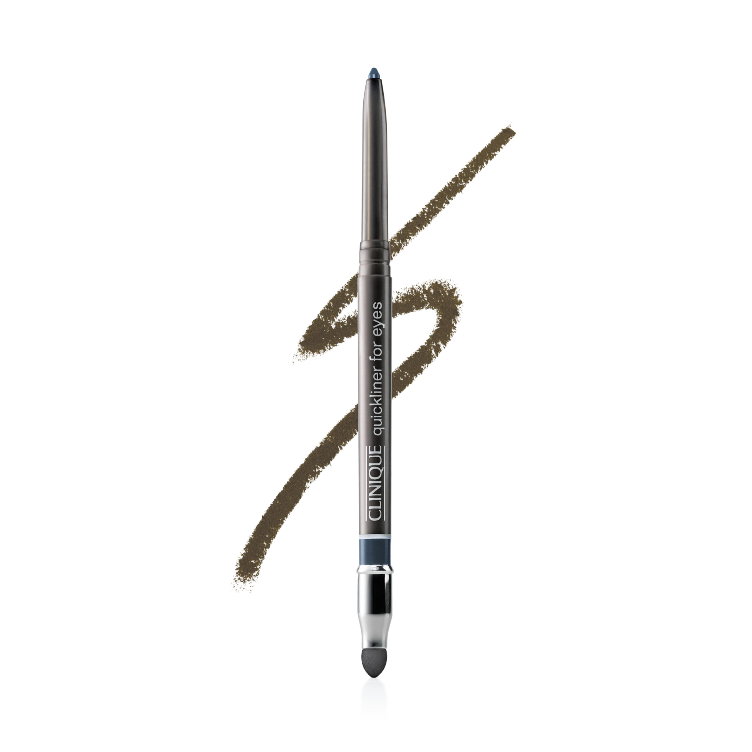 Clinique Quickliner For Eyes Eyeliner Pencil | Water Resistant, Smudge Resistant + Safe For Sensitive Eyes, Blue Grey, 1 Count