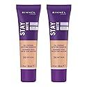 Rimmel Stay Matte Liquid Foundation, Soft Beige, 1 Fl Oz, Pack Of 2